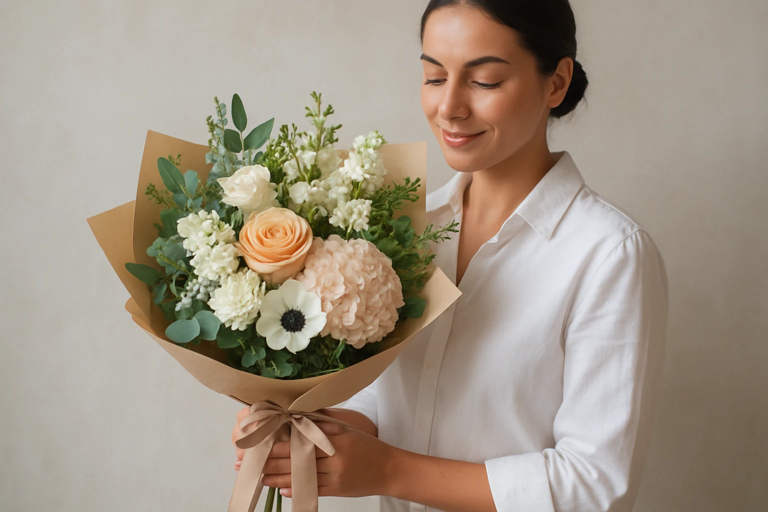 #3 Best boutique florist for premium presentation: A Mano Florals - flower bouquet delivery perth guide