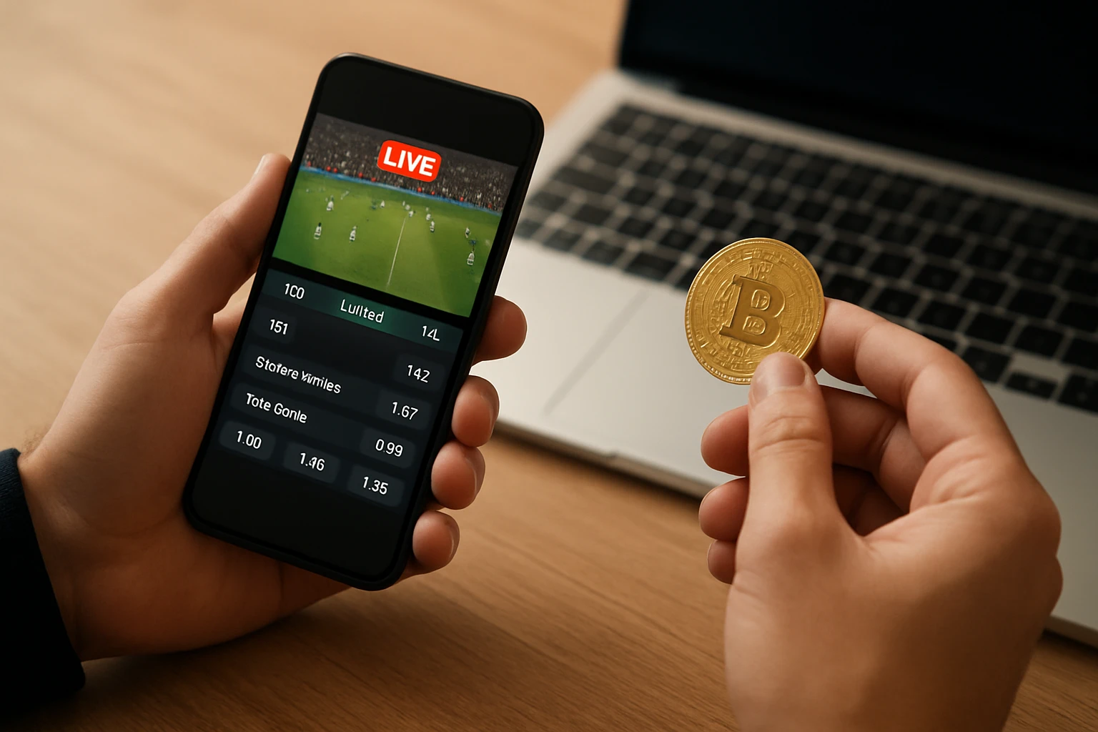 #3 Best for live betting and in-play markets - crypto sportsbook no kyc guide