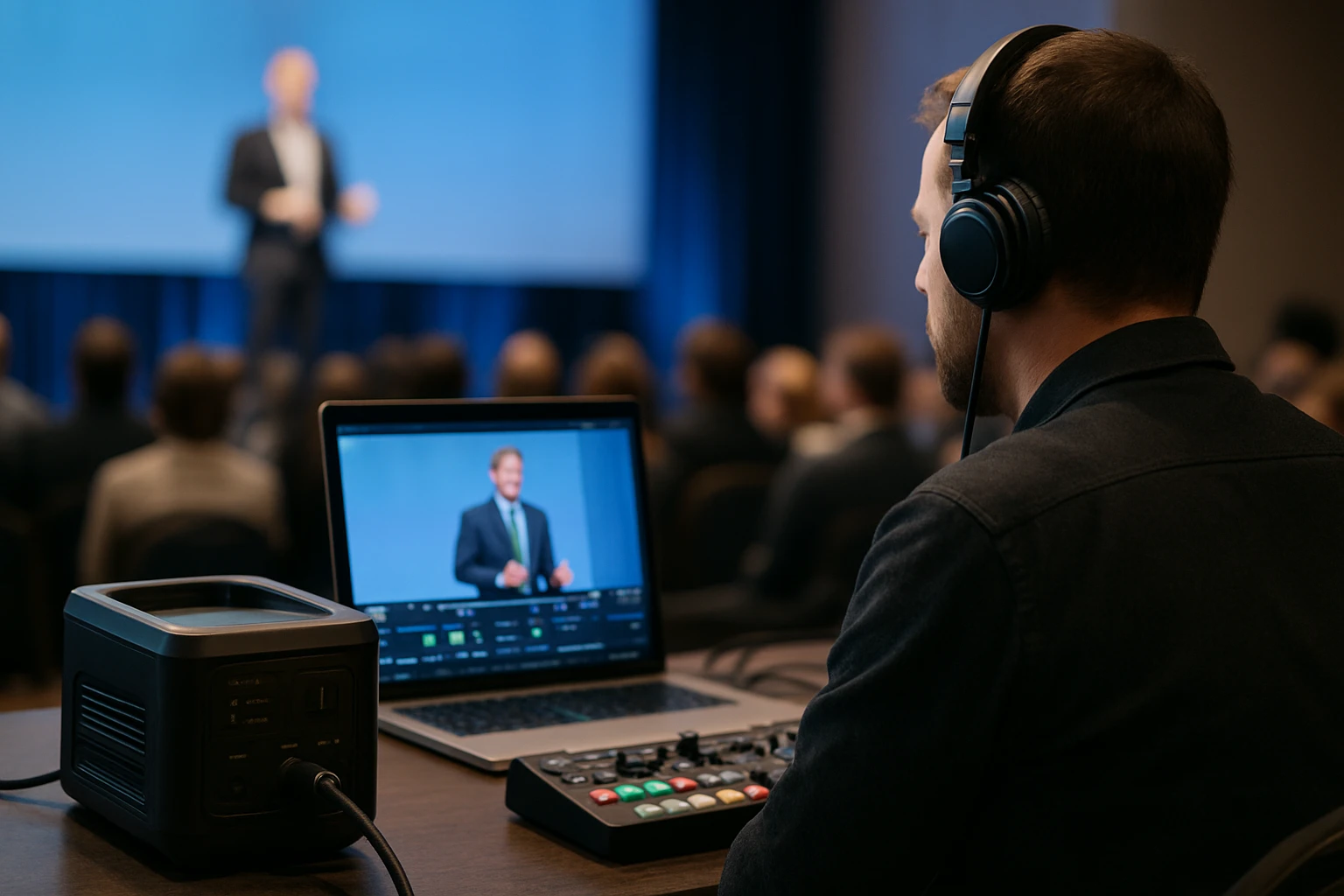 #3 Build a backup for internet, power, and recording - live conference streaming guide