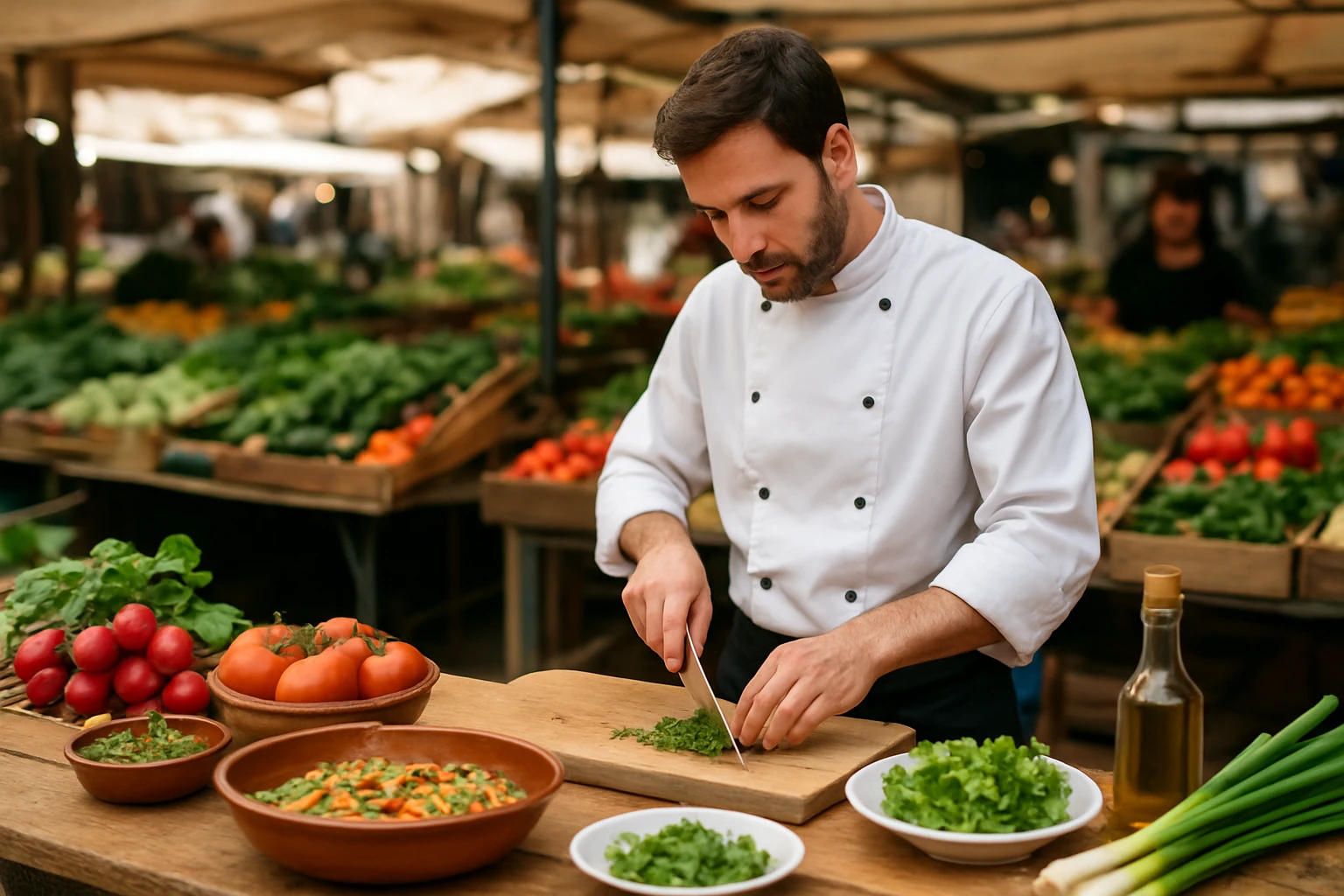 #3 Cocina de mercado con chef local: del puesto a tu mesa - experiencias locales mallorquinas guide