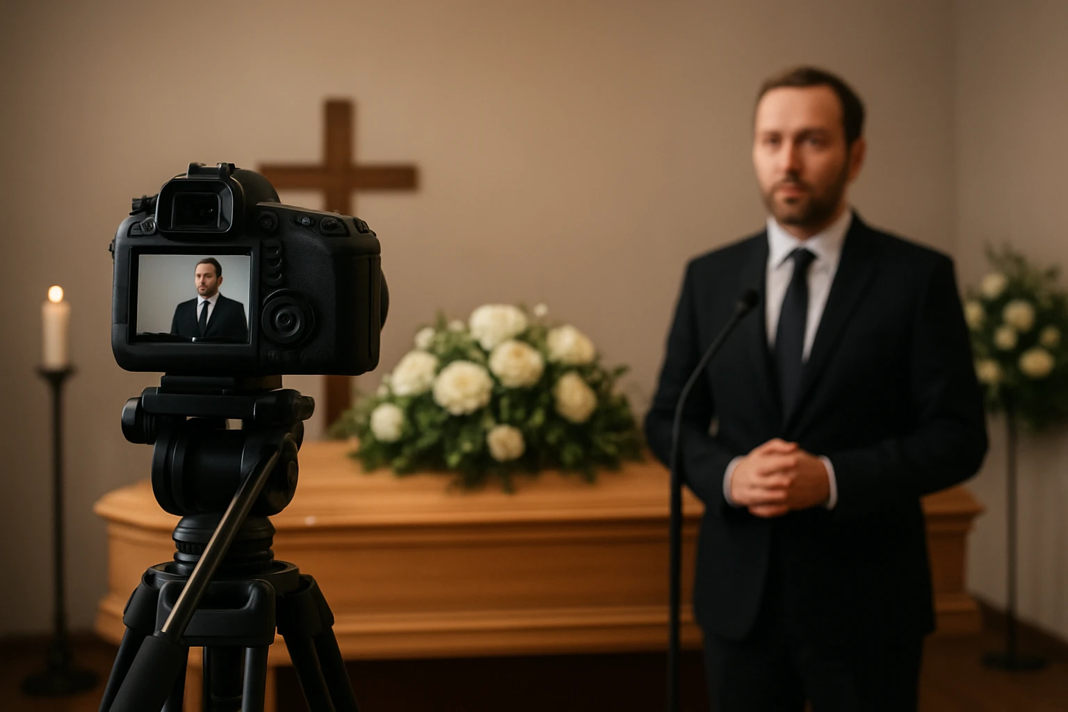 #3 Funeral and memorial livestreaming - hybrid event production services guide