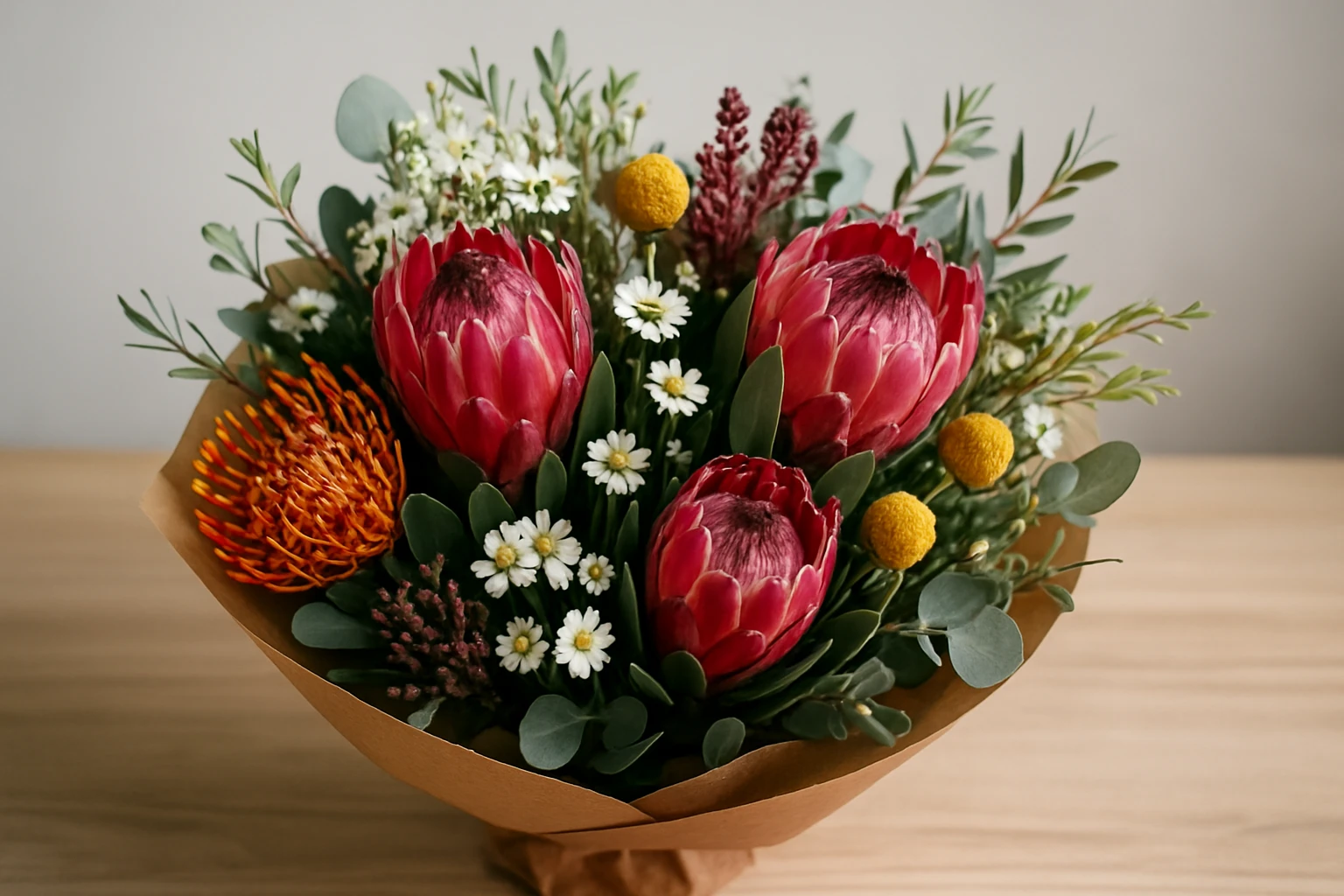 #3 The Flower Run — Native Beauty with Giftable Extras - florist perth australia delivery guide