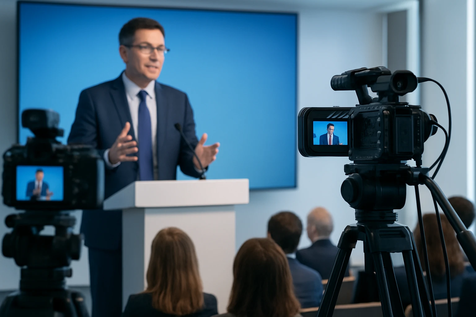 #3 Use multiple camera angles for key moments - conference live streaming guide