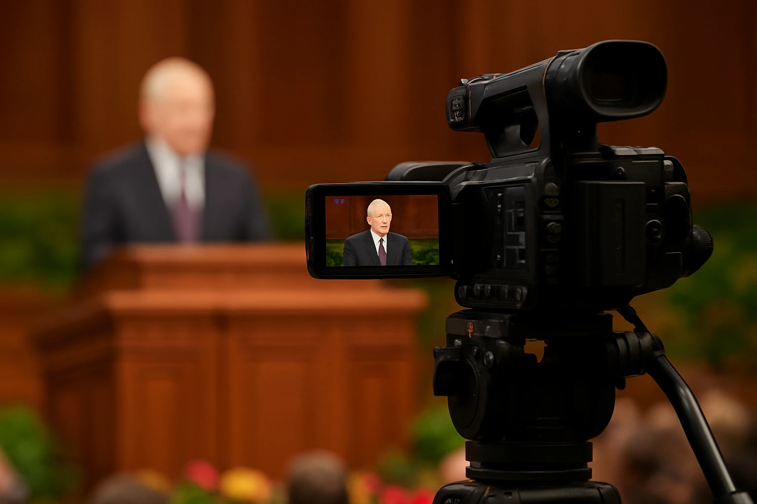 #3 Use steady framing instead of constant camera movement - lds conference live streaming 2022 guide