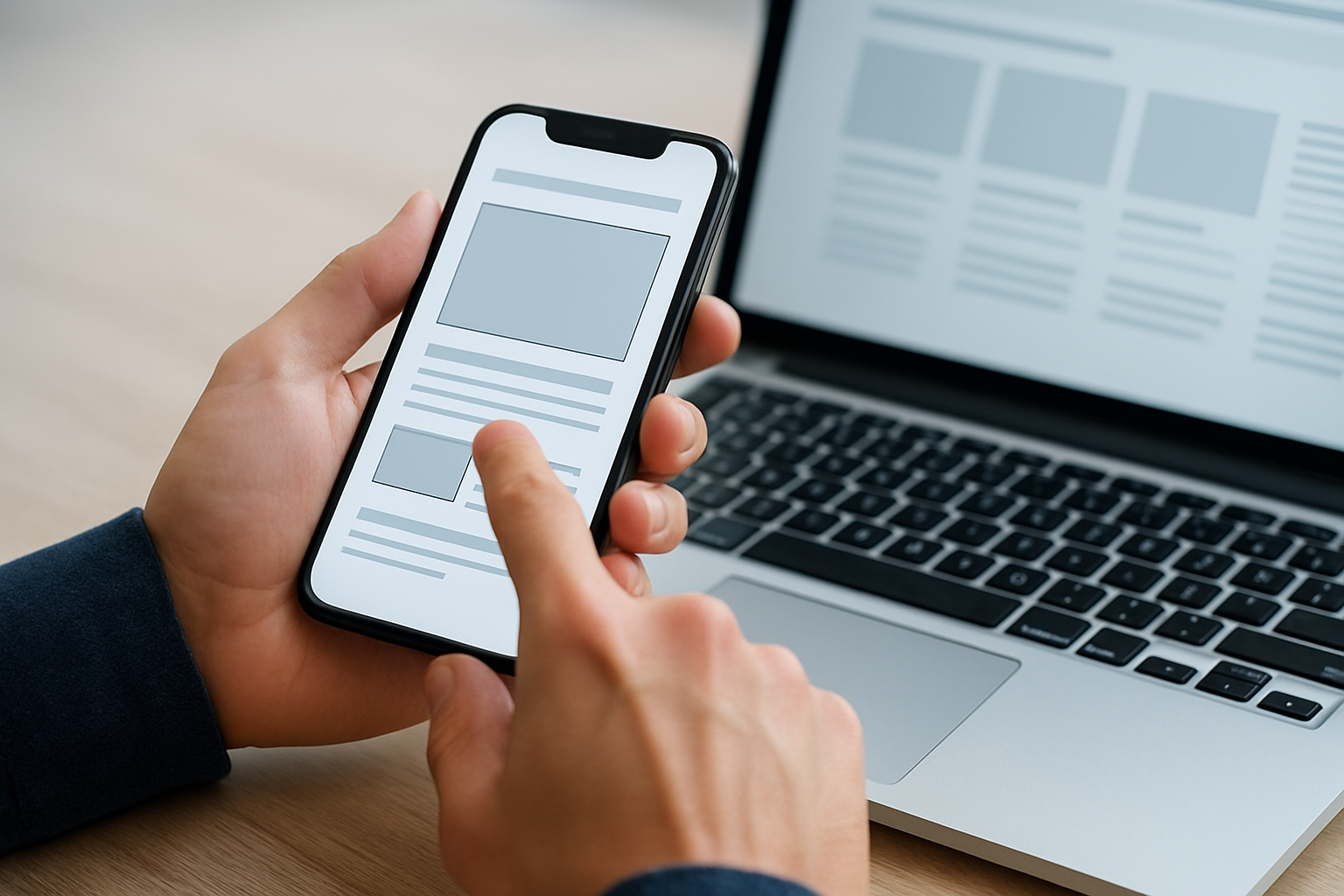Illustration for Mobile-First Design: Speed, Accessibility, and Search related to user interface design online