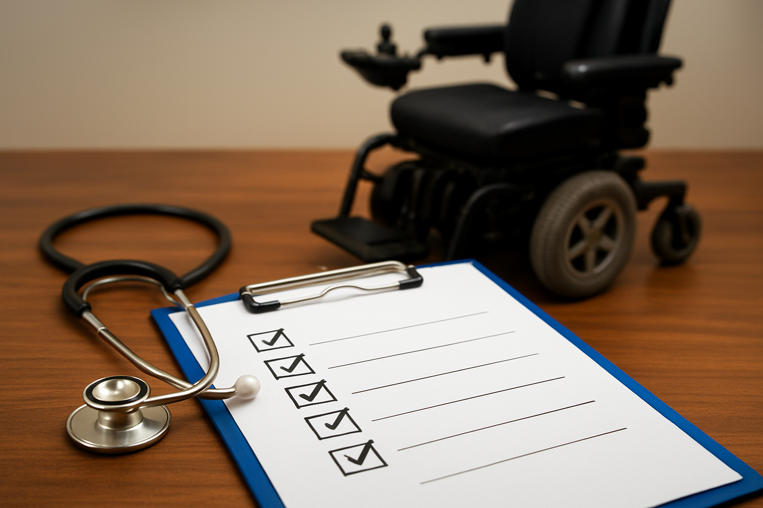 Illustration for Quick Prep Checklist You Can Bring to Your Visit related to medicare documentation for power wheelchairs