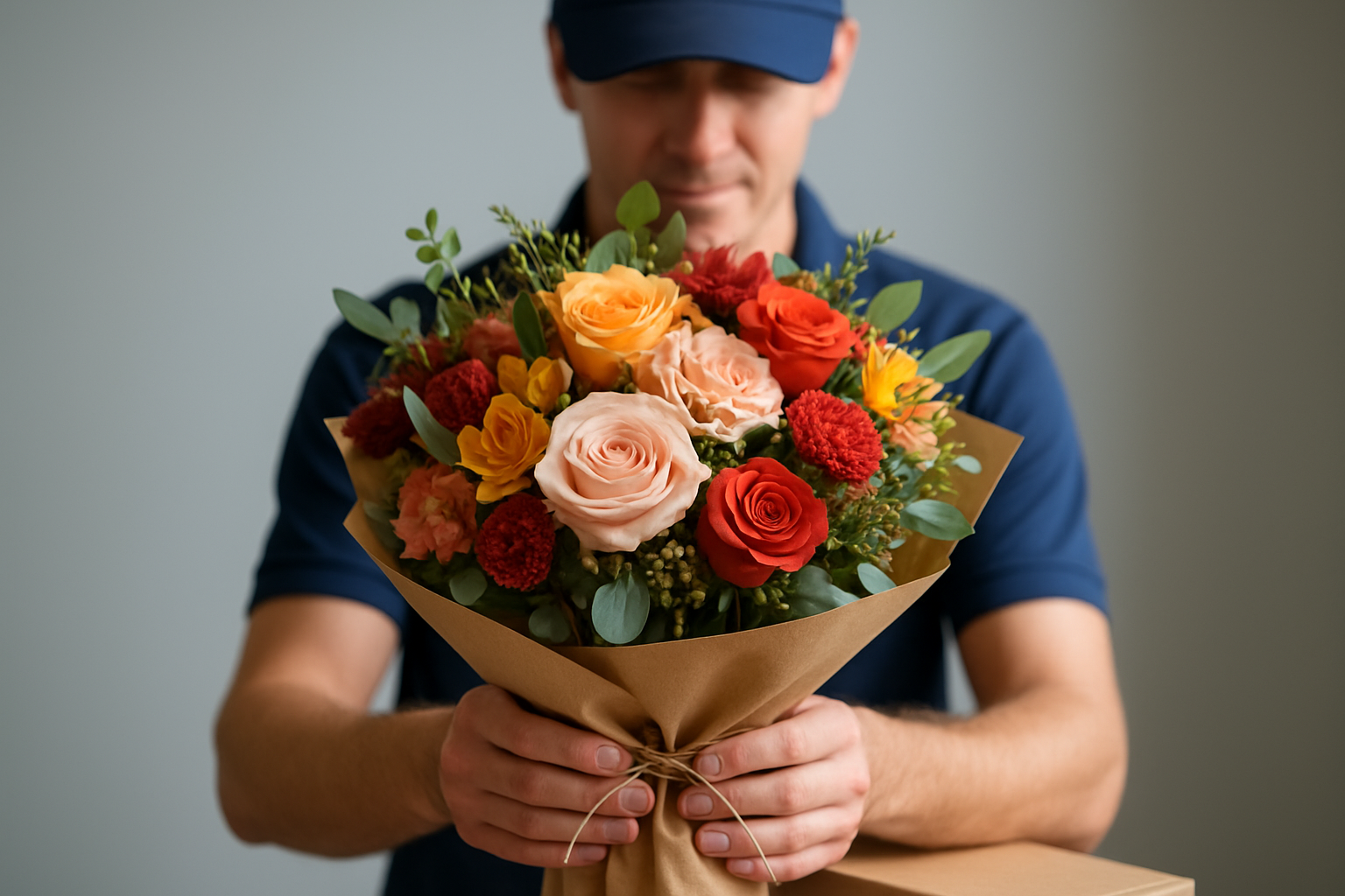 Illustration for Logistics That Save the Day: Timing, Delivery, and Care related to a flower bouquet