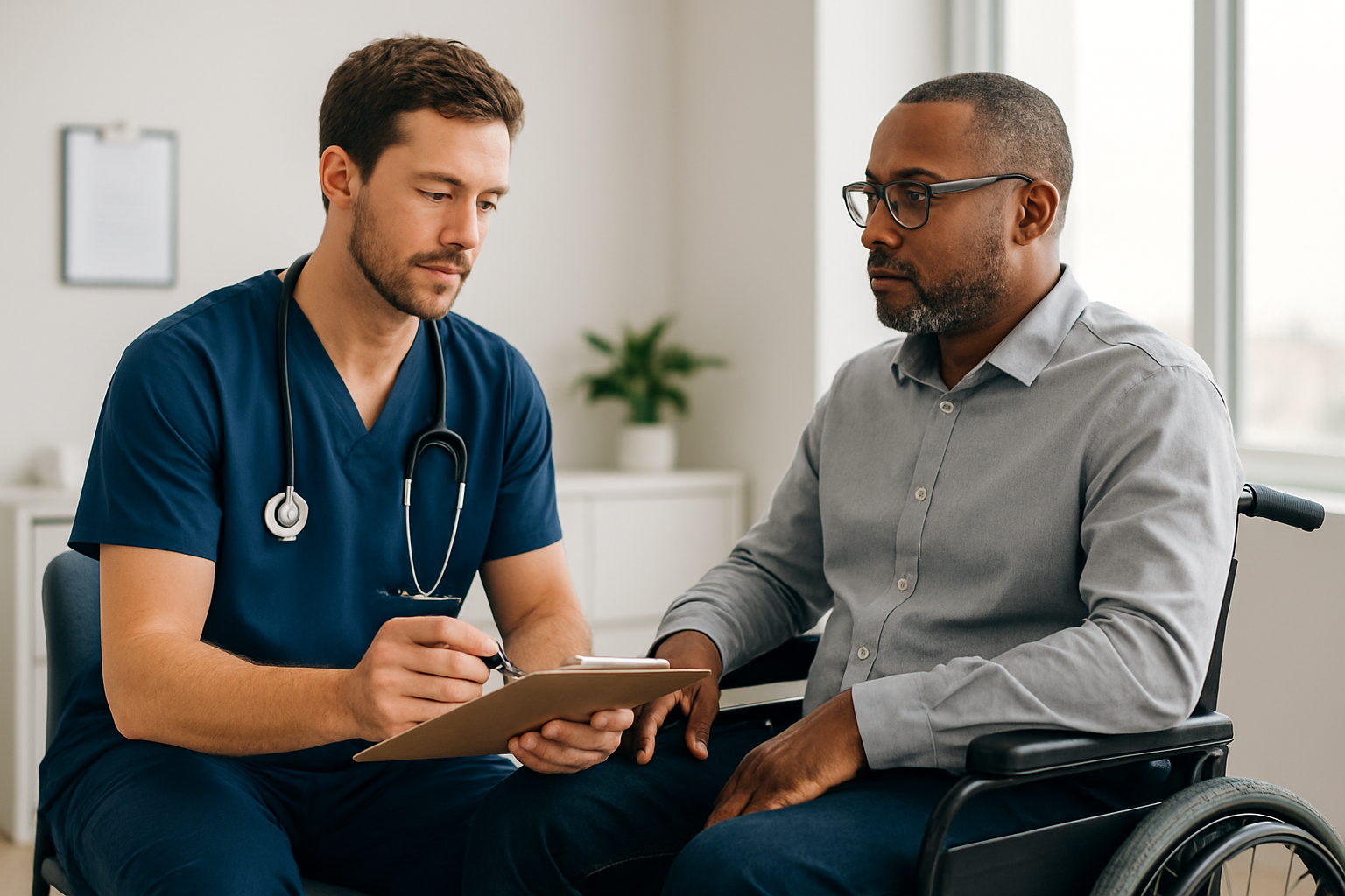 Illustration for How Go Wheelchairs Guides You from Evaluation to Approval related to medicare dmepos supplier standards 2022 pdf