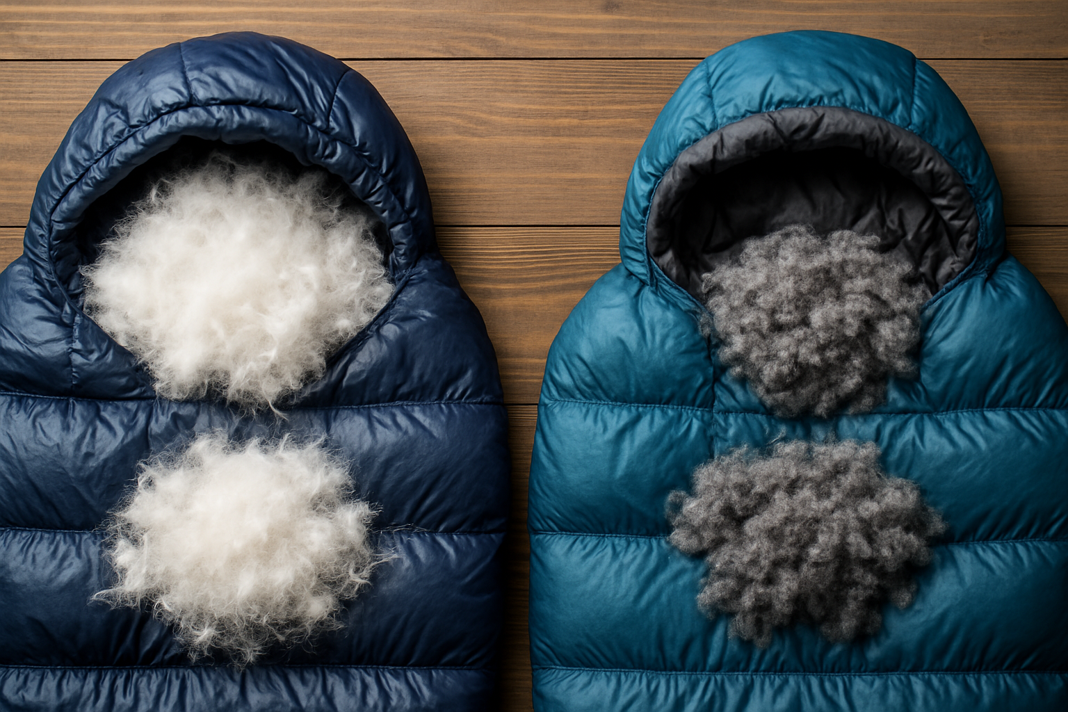 Illustration for Down vs synthetic insulation: choosing by climate, weight, and budget related to blog post for 2025-11-12