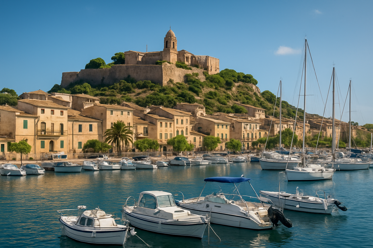 Illustration for Case study: two days between the marina and the walled town related to hotel portals hills mallorca