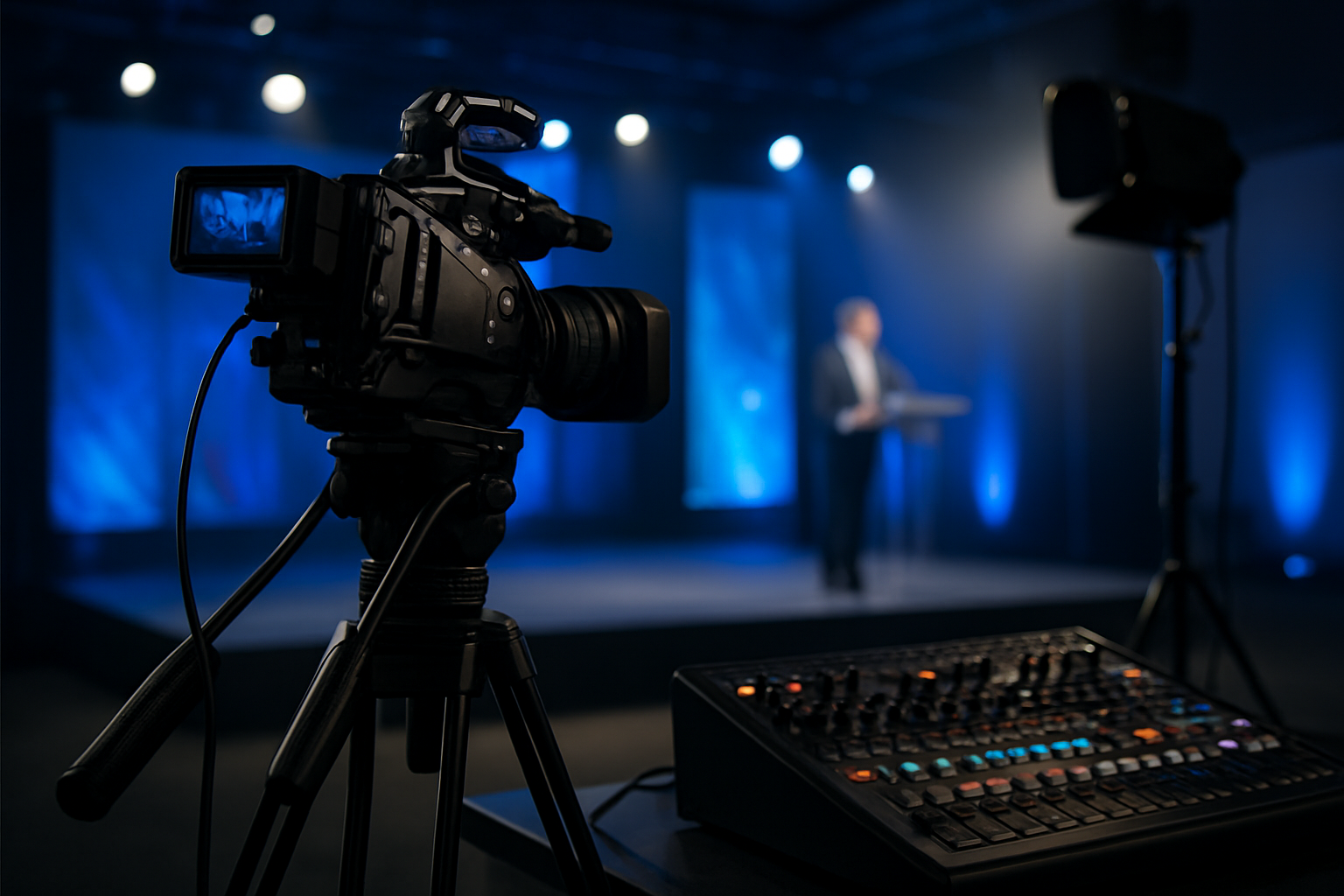 Illustration for Network, Audio, and Lighting: The Quality Trifecta related to hd multi camera event streaming