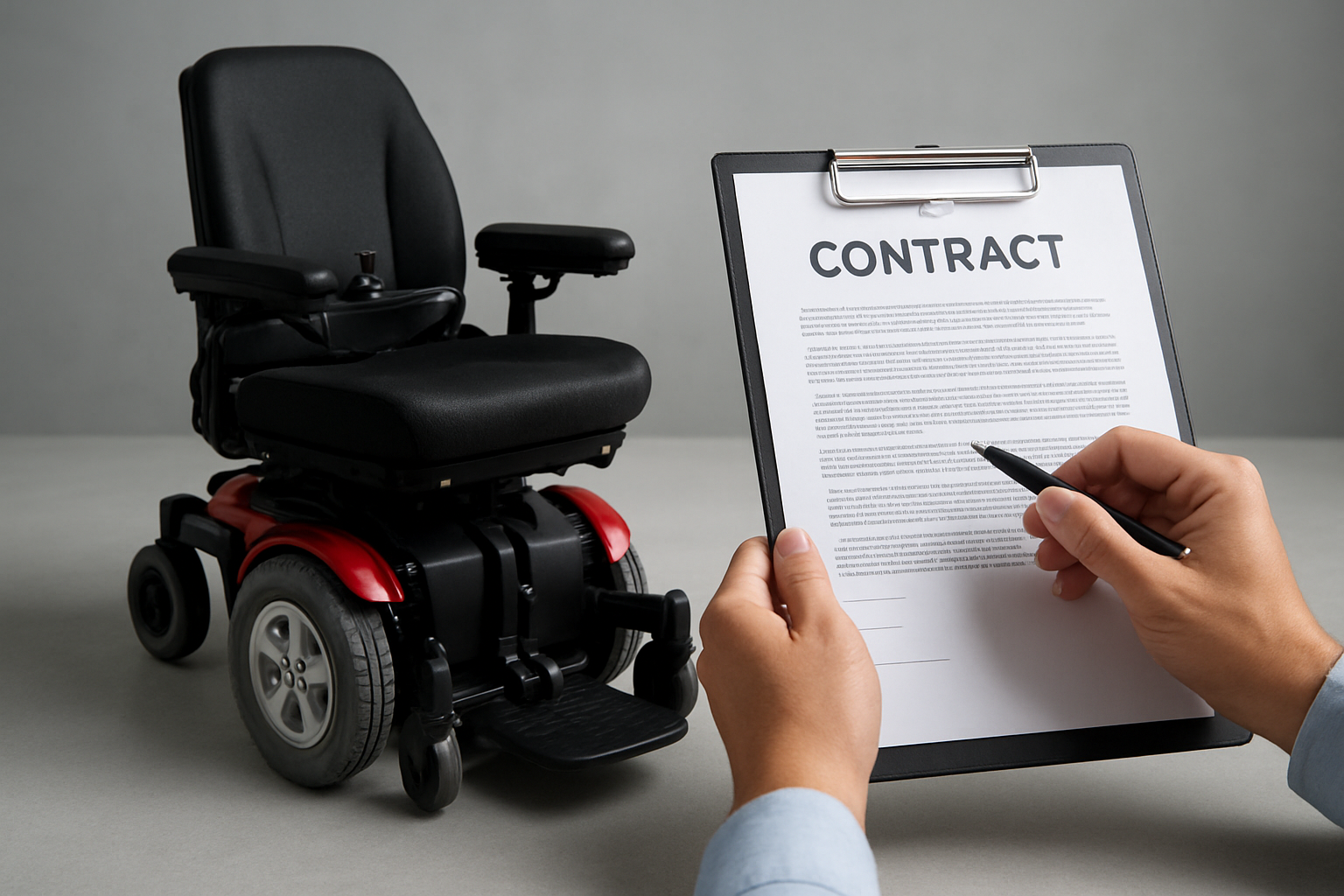Illustration for #4 How to Compare a dme supplier for power wheelchairs: Contracts, Codes, and Coverage related to dme supplier for power wheelchairs