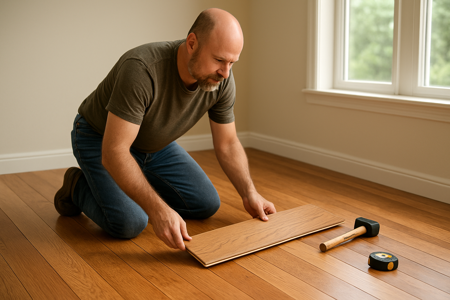 Illustration for Services That Solve Real Problems: Installation, Refinishing, and Repair by Majestic Hardwood Floors related to family owned hardwood flooring business with 40 years of experience