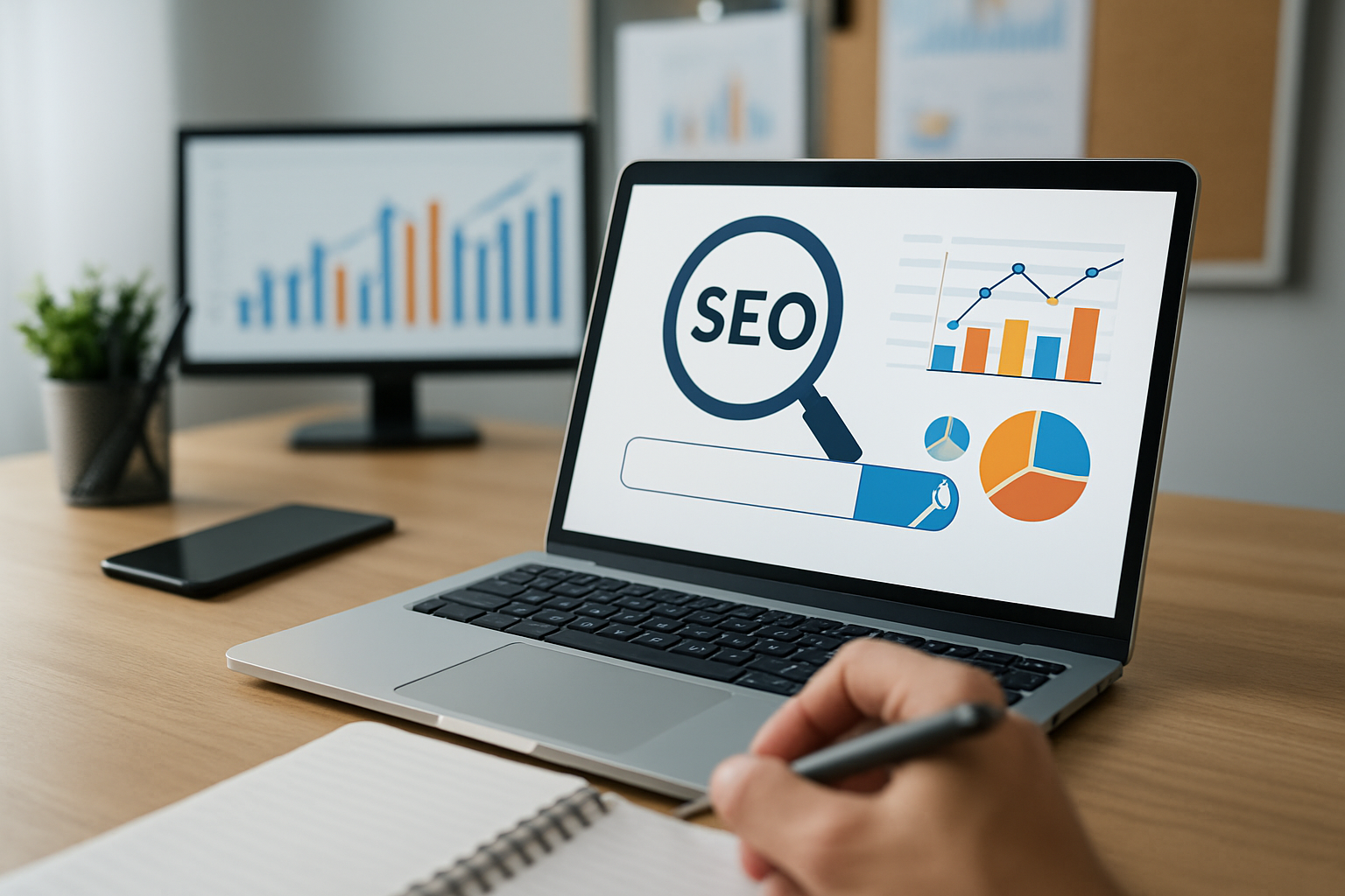 Illustration for The 12 Cross-Channel Tactics That Win in 2026 related to search engine optimization and digital marketing