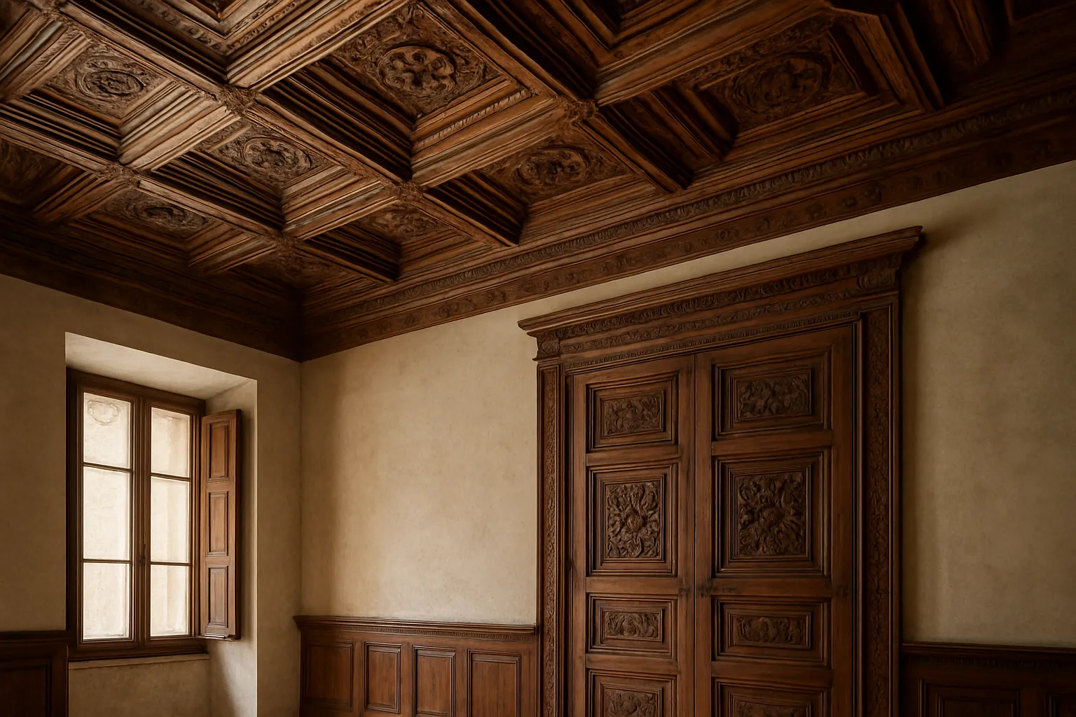 #4 Artesonados y carpintería: madera que respira historia - casa señorial mallorquina guide