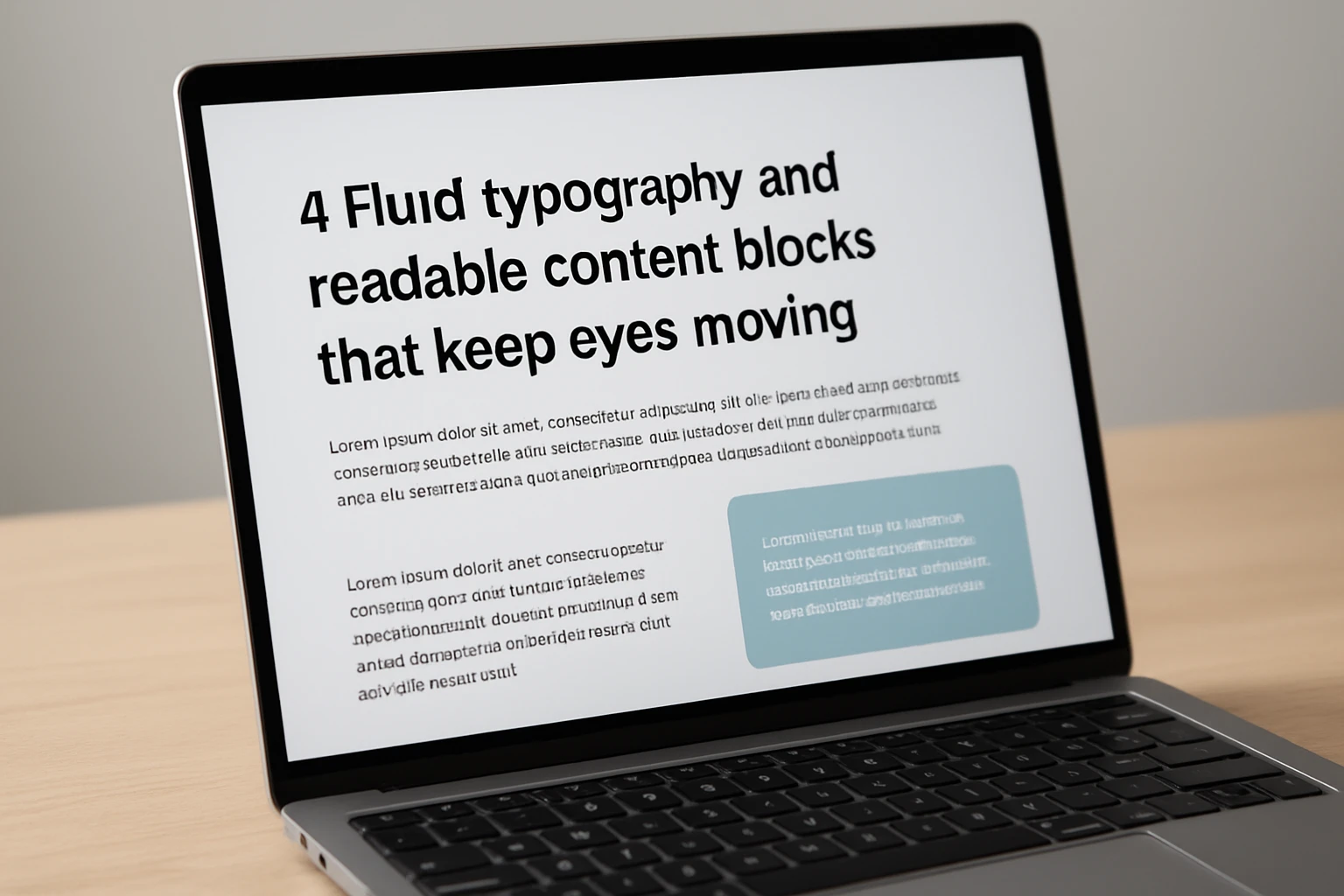 #4 Fluid Typography and Readable Content Blocks That Keep Eyes Moving - responsive web design examples guide