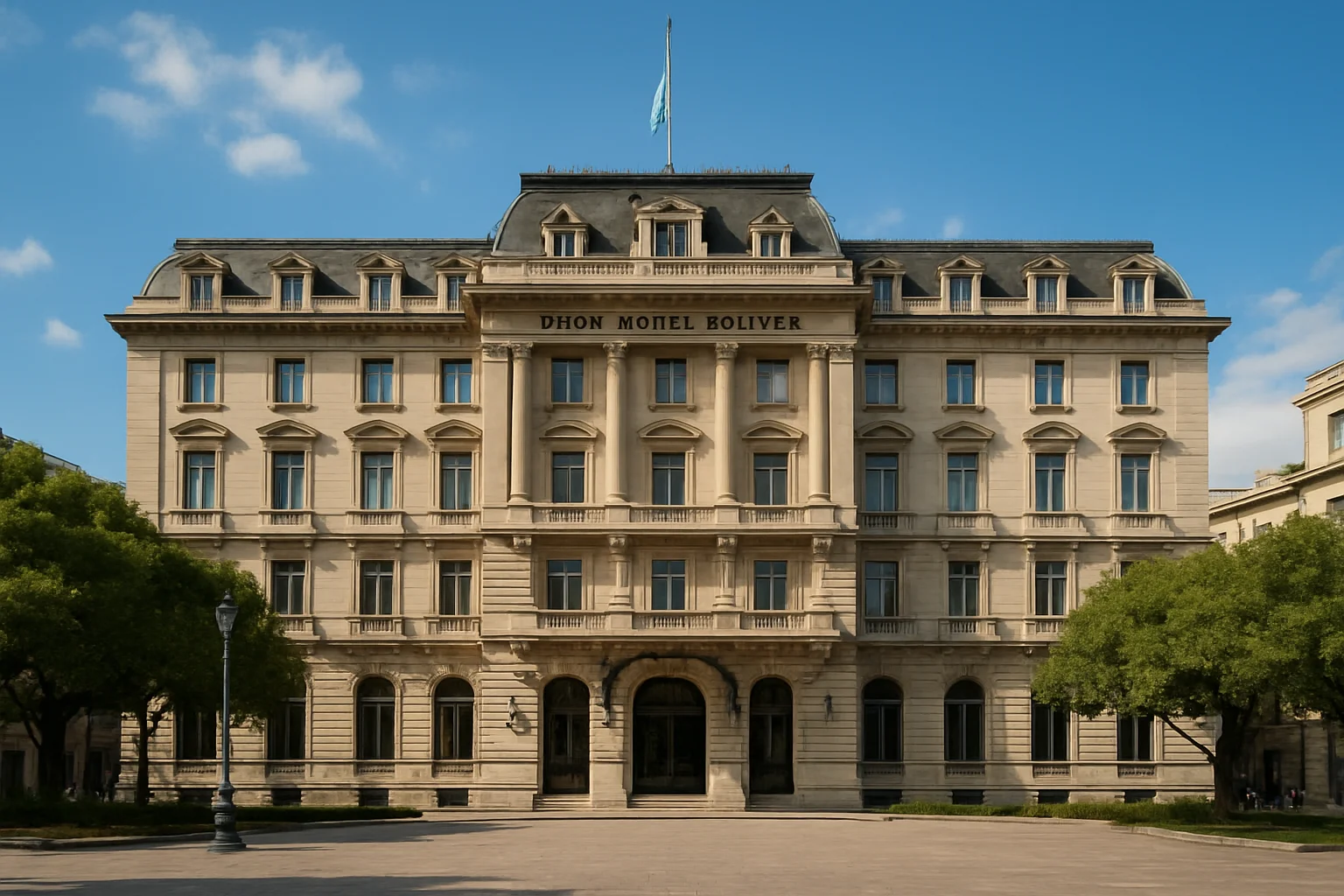 #4 Gran Hotel Bolívar (1924): modernidad republicana en la Plaza San Martín - hotel histórico en casa señorial...