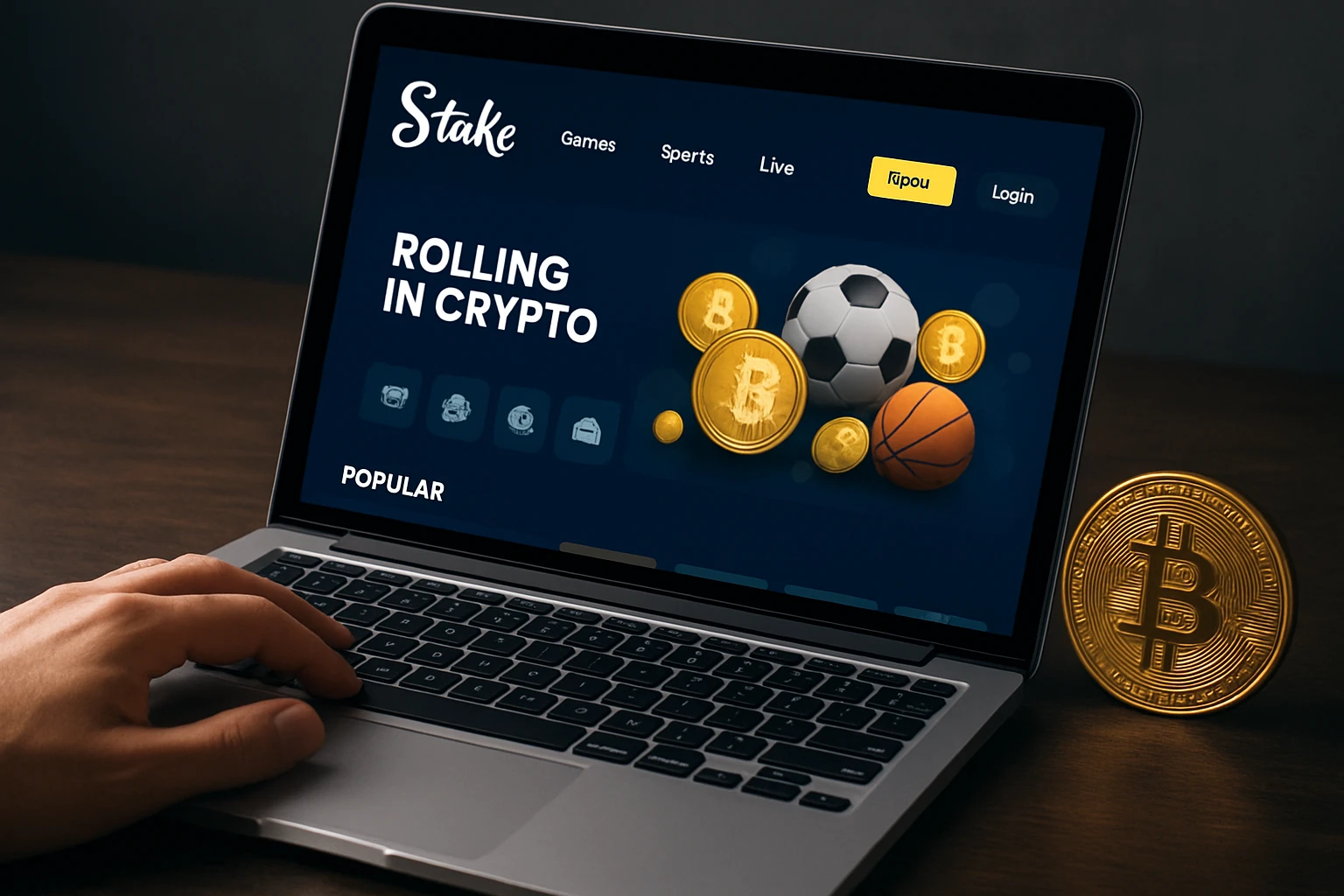 #4 Stake.com — best for established high-volume activity - betting sites with crypto guide