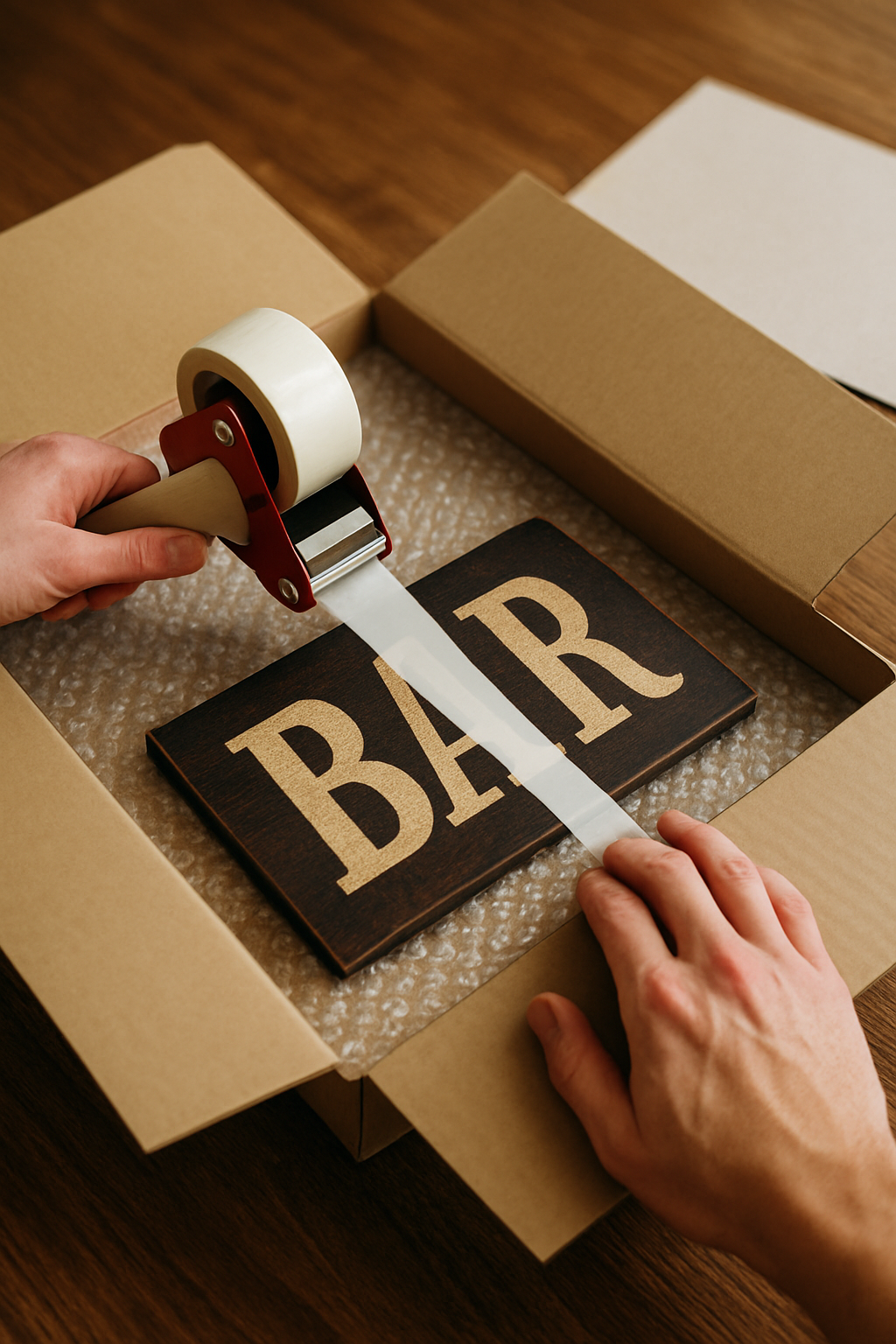 Illustration for What To Expect From Order To Delivery related to do you offer free shipping for custom bar signs