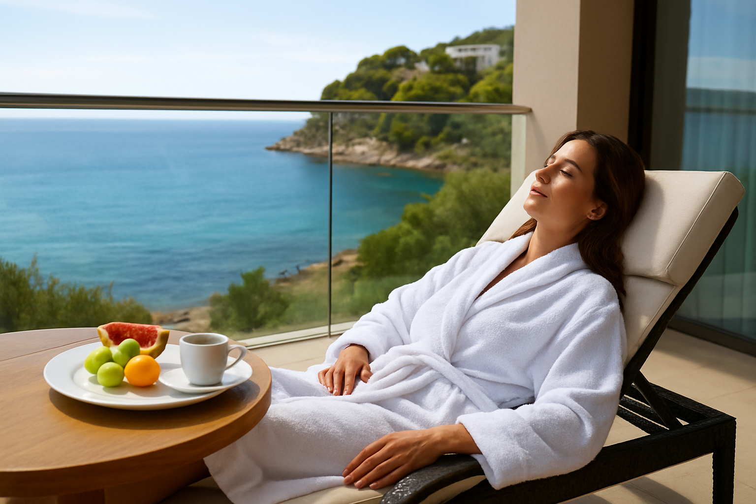 Illustration for Guest experience: relaxation, wellness, and local connections related to Portals Hills Boutique Hotel Portals Nous