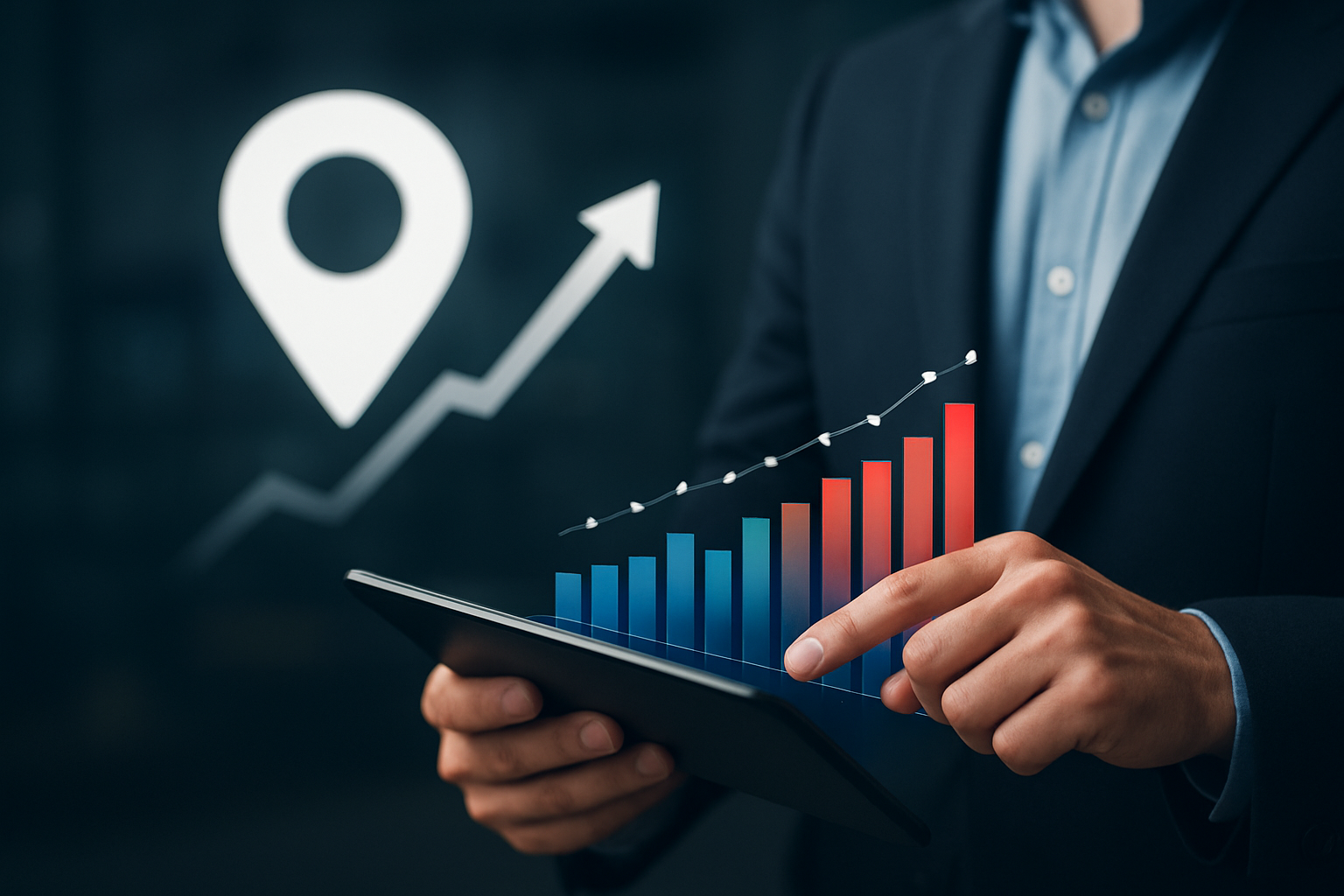 Illustration for Local vs National Visibility: Outrank Competitors in Every Market related to marketing digital marketing