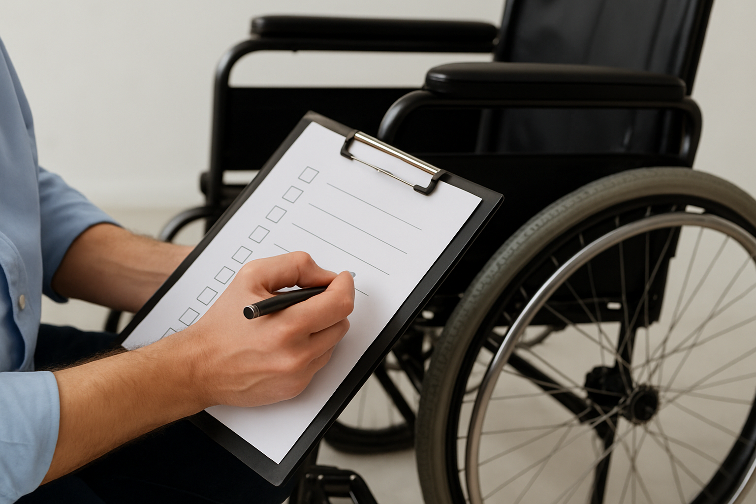 Illustration for Quick-Reference Schedule and What to Check related to wheelchair maintenance tips