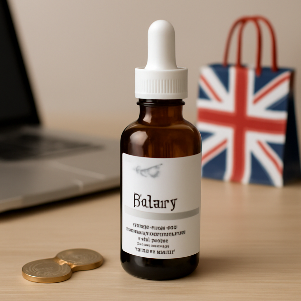 Illustration for Pricing, delivery and budgeting for United Kingdom (UK) shoppers related to the ordinary multi peptide serum for hair density tiendas