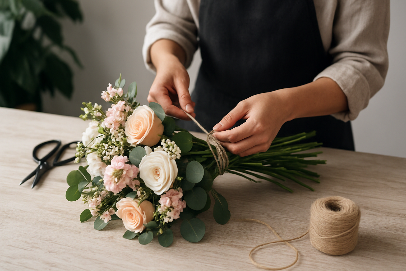 Illustration for Tools/Resources related to hand tied bouquets perth