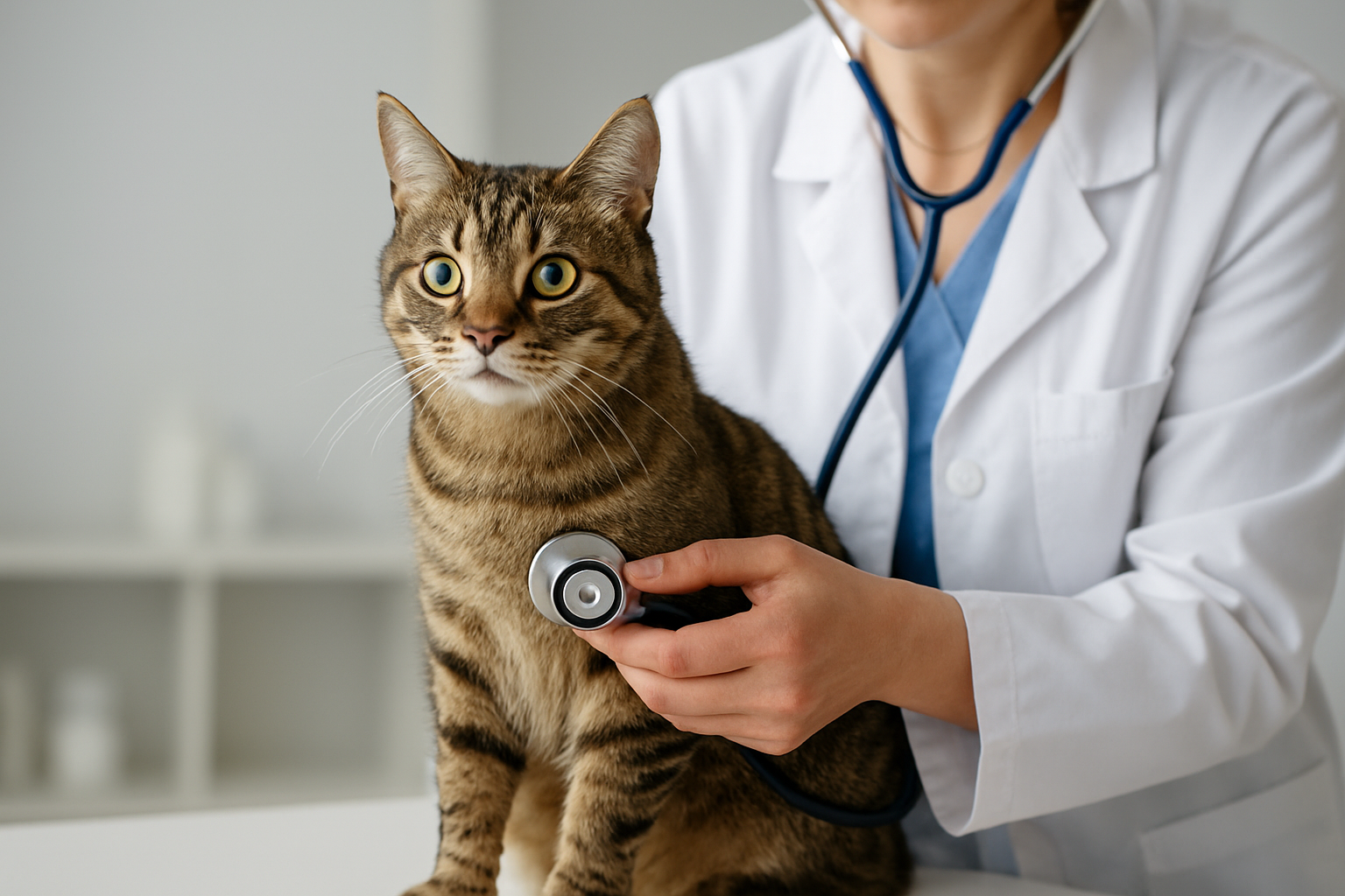 Illustration for Routine Vet Care Timeline to Pair With This Checklist related to cat veterinary