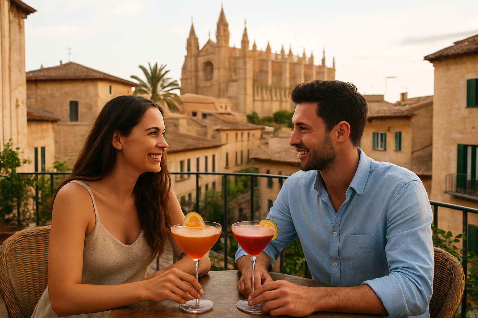 Illustration für Palma für zwei: Kultur, Cocktails und Geheimnisse der Altstadt bezogen auf hotel tranquilo para parejas mallorca