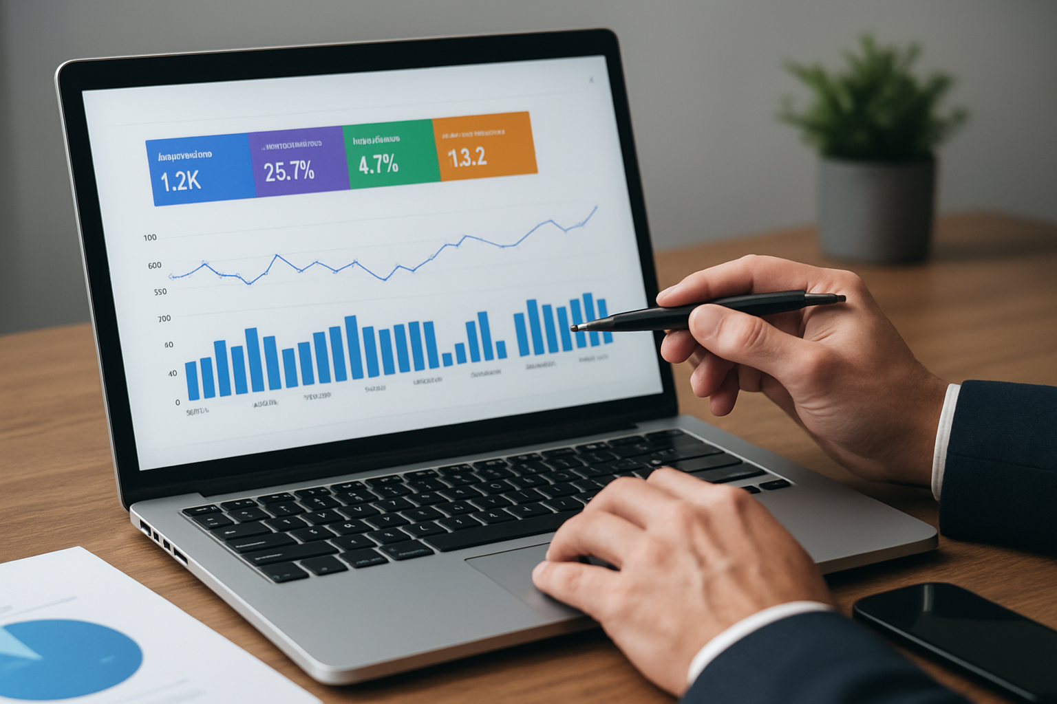 Illustration for Reporting That Leaders Love + An Internetzone I Case Study related to check google ranking for keyword