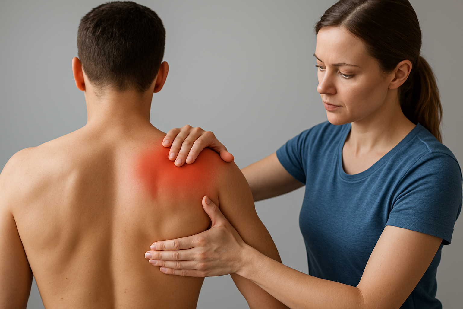 Illustration for Smart Rehabilitation: Phased Exercises, Mobility, and Strength related to torn trapezius muscle treatment