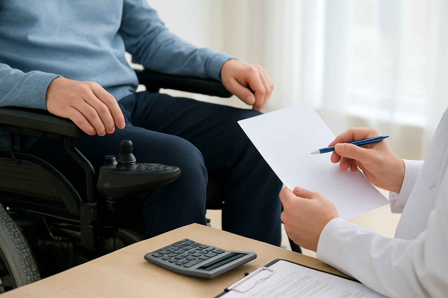 Illustration for Real Price Examples, Coinsurance Math, and What Changes With Medicare Advantage related to how much does a motorized wheelchair cost with medicare