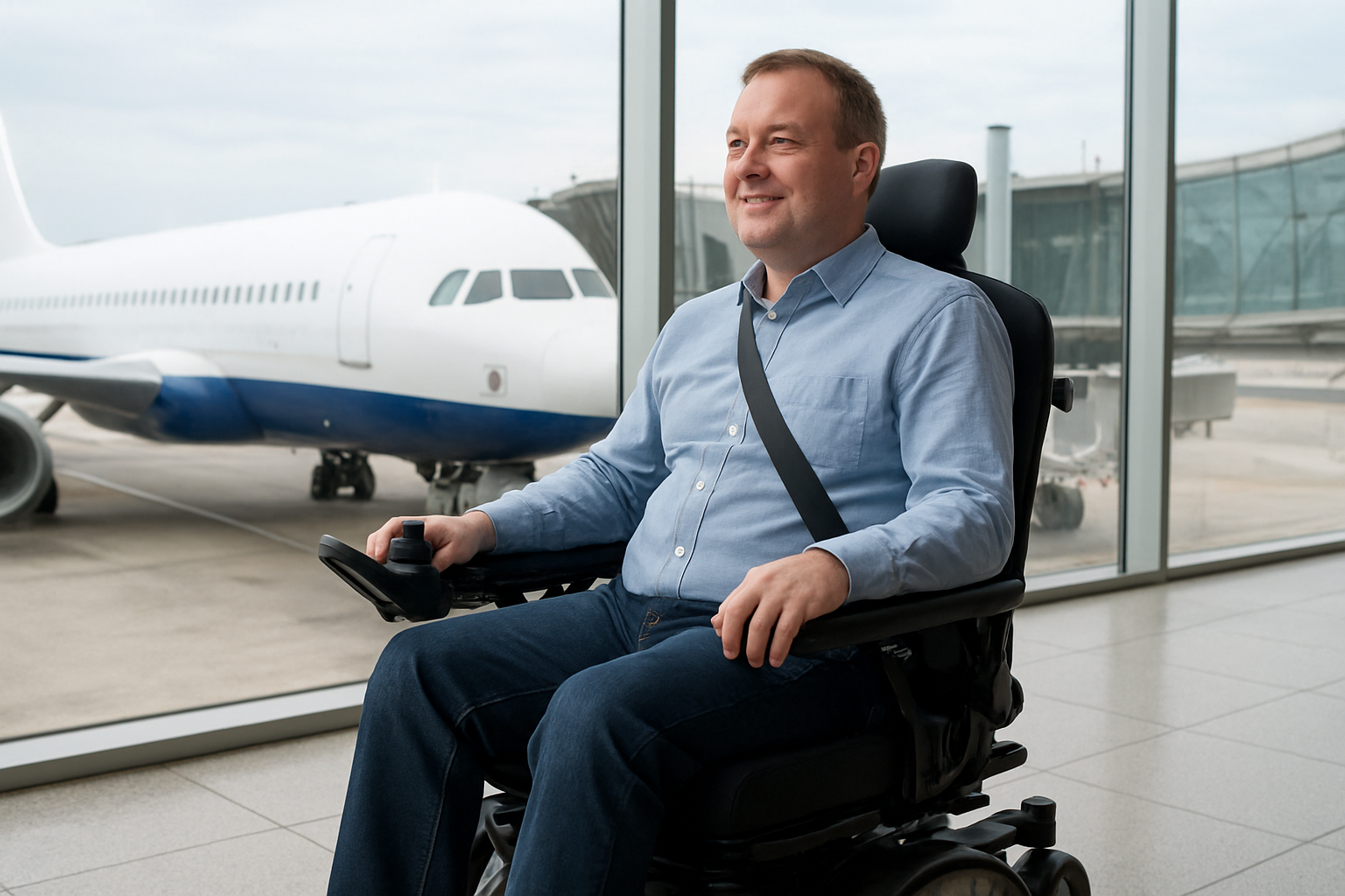 Illustration for Medicare [Centers for Medicare & Medicaid Services (CMS)] and Insurance: How to Get Coverage Without Headaches related to which power wheelchair is best for travel and airplanes