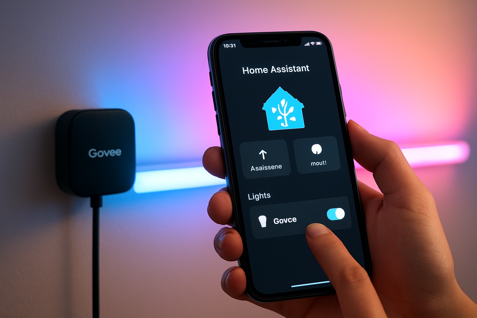 Illustration for Step-by-Step: Enable Govee Local Control and Add Devices to Home Assistant related to home assistant govee