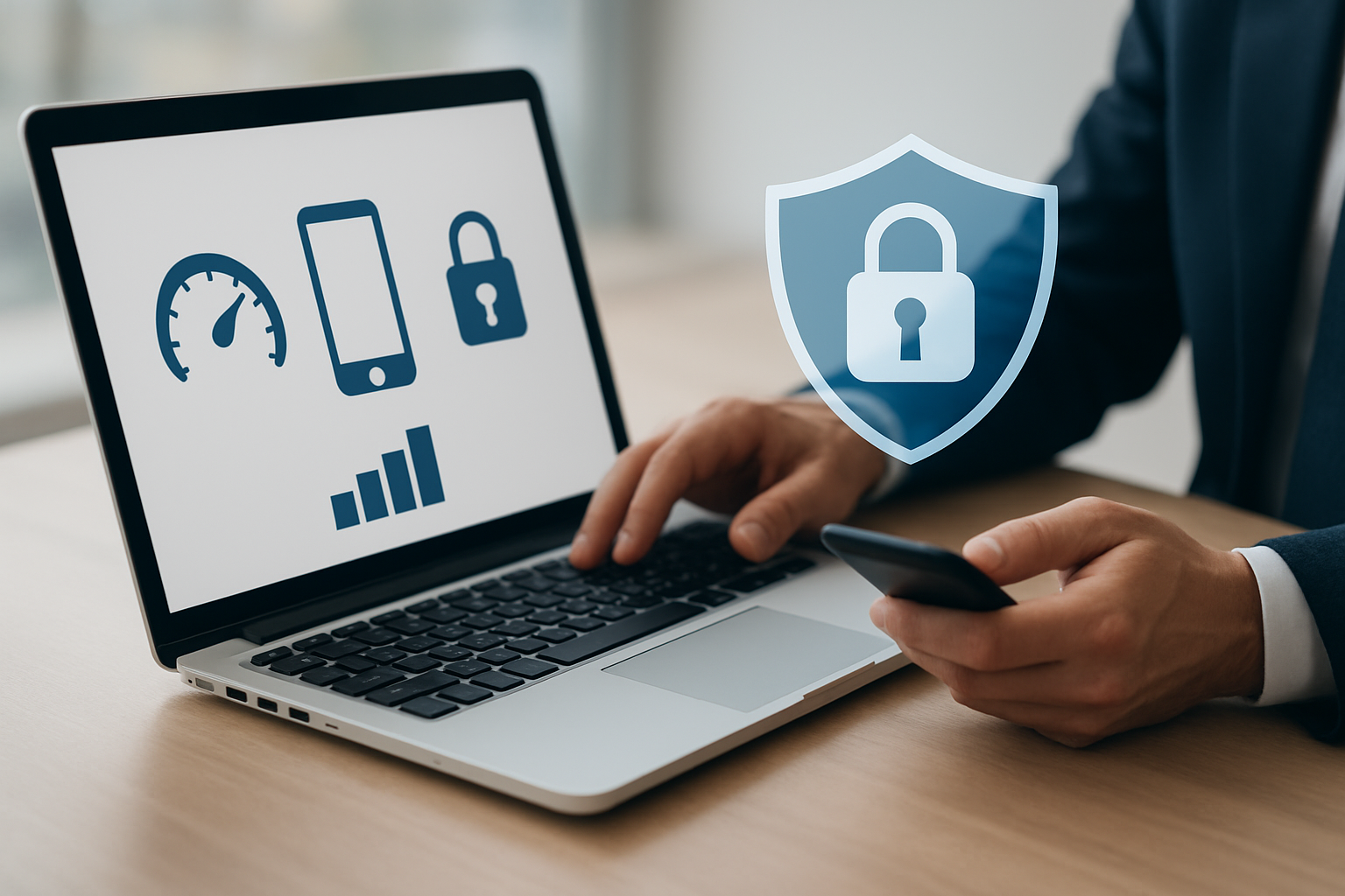 Illustration for Technical Foundations: Speed, Mobile, and Security related to seo and web design services