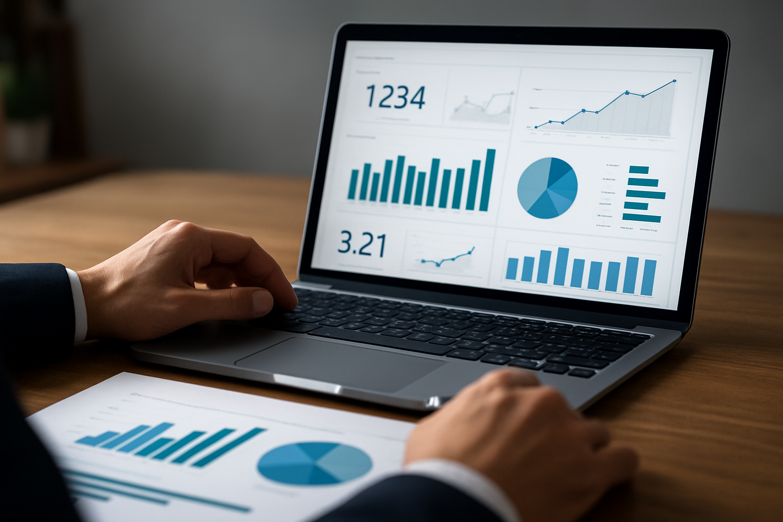 Illustration for Measurement That Matters: Metrics, Benchmarks, and Dashboards related to content marketing lead gen