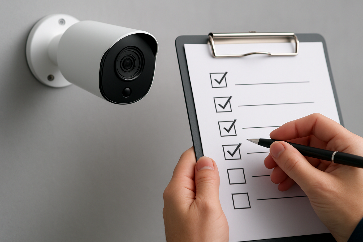 Illustration for Buyer’s Checklist: A Privacy-First Evaluation Framework related to what features matter in a home security camera for privacy