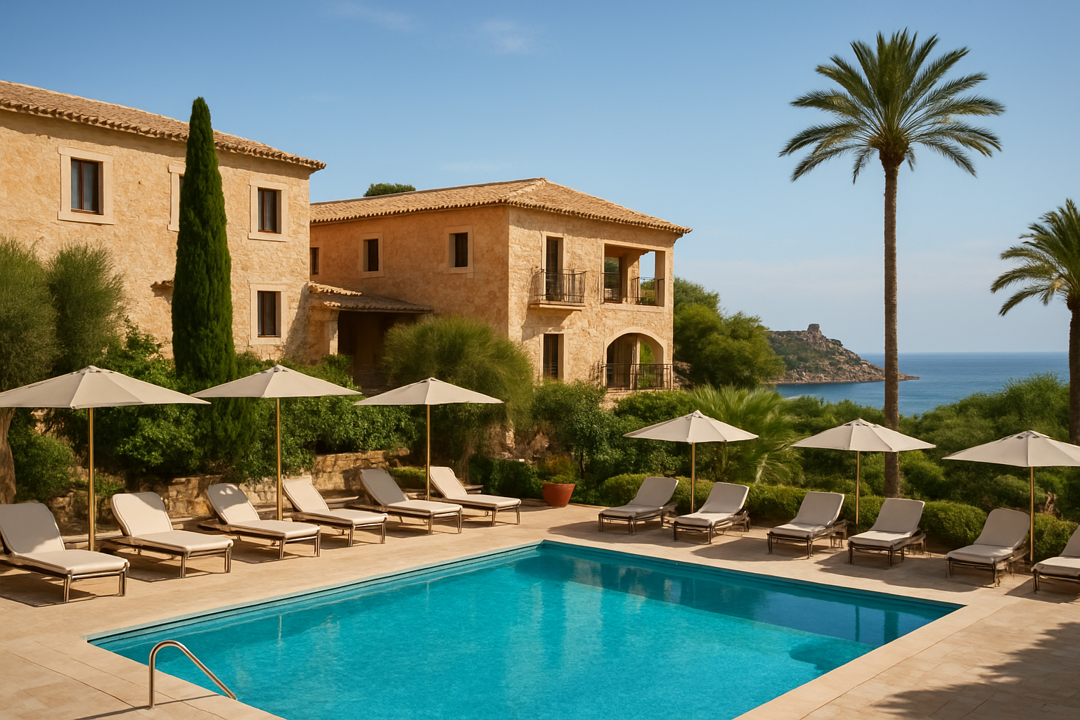 Illustration für „48 Stunden in Capdepera: eine Route, um die Insel ohne Eile zu erleben“ in Verbindung mit dem Hotel Club Pollentia Resort Mallorca