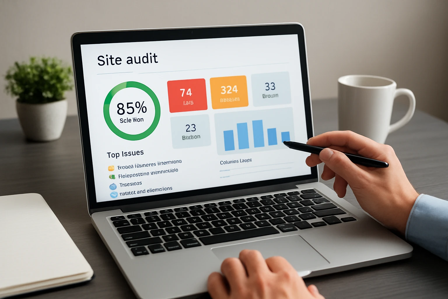 #5 Ahrefs Site Audit – Clean Dashboards and Clear Priorities - technical audit seo guide