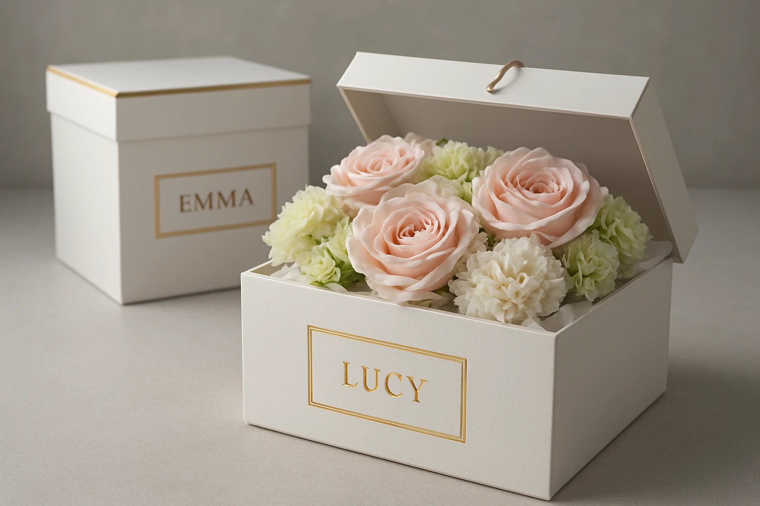 #5 Best for luxury gifting and keepsake presentations - personalised flower boxes guide
