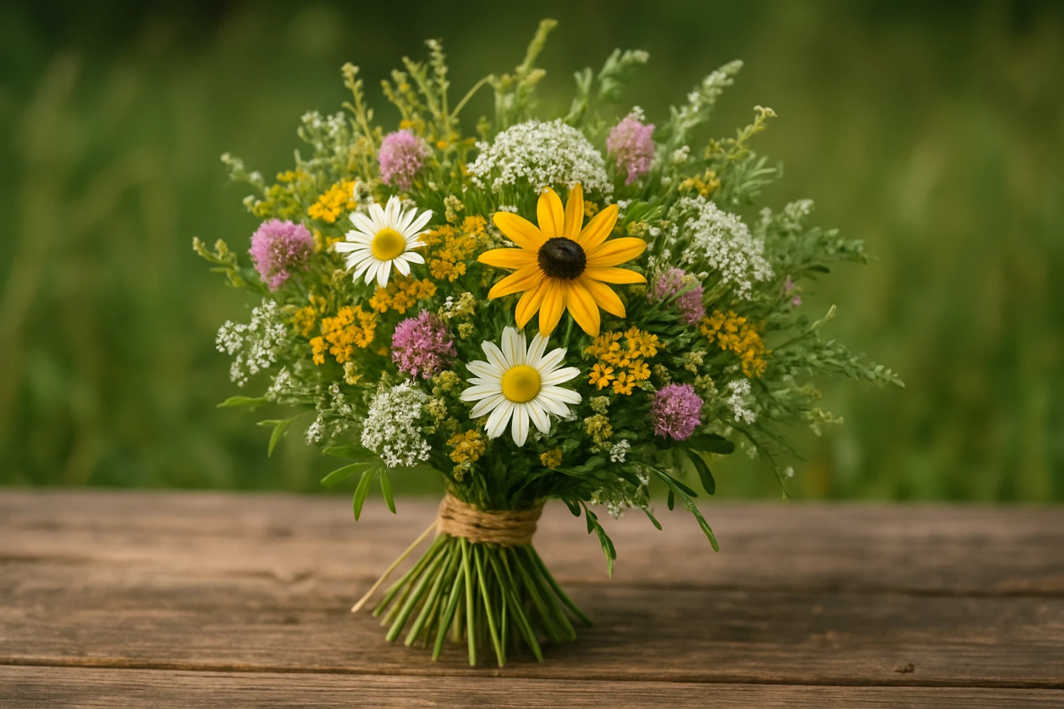 #5 Best for rustic or outdoor celebrations: wildflower-inspired bouquet - farm fresh flower bouquets guide