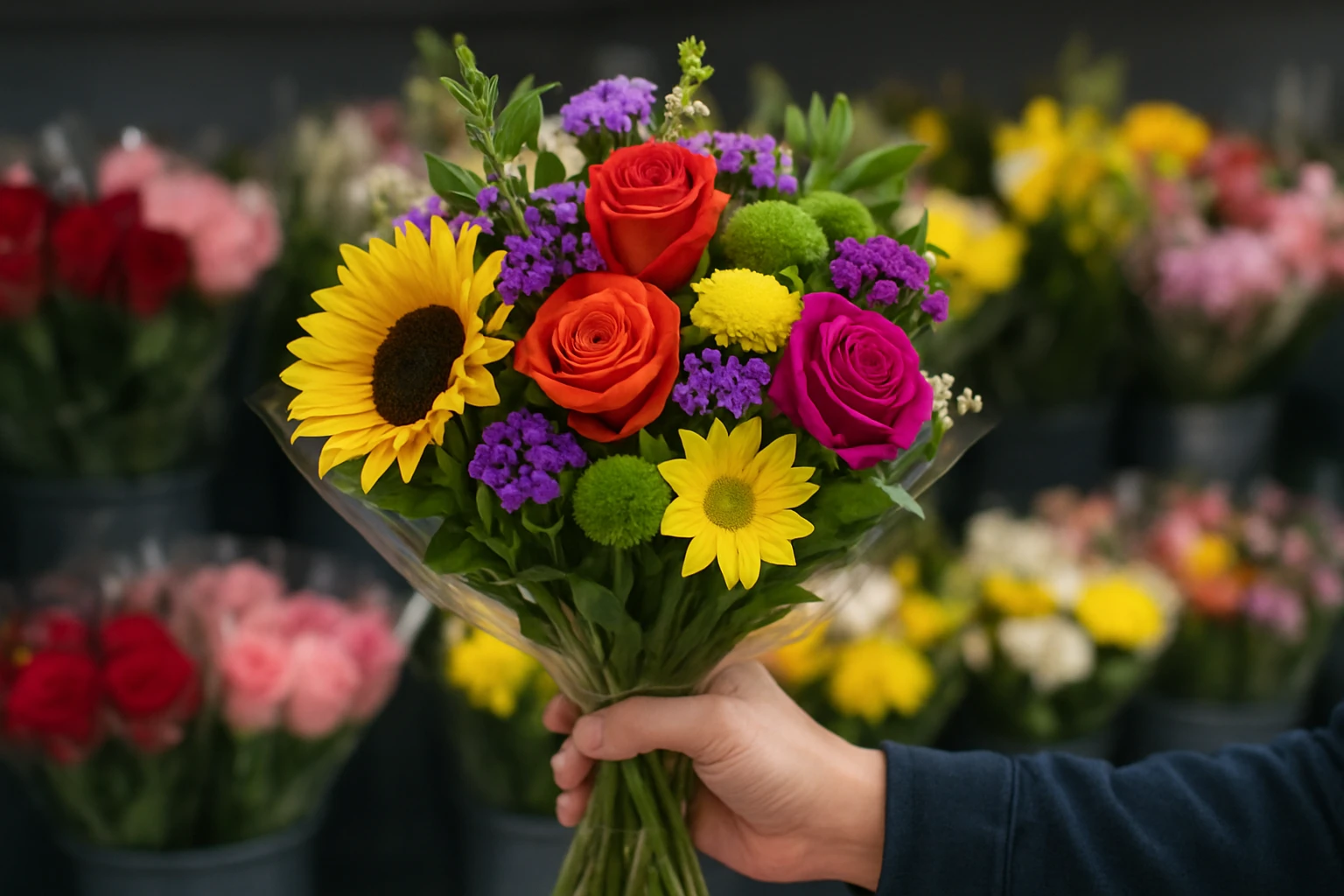 #5 Best last-minute option: Pickup fresh flowers - walmart fresh flower bouquets guide