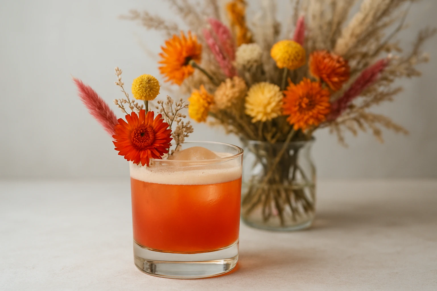 #5 Colour-Pop Preserved Cocktail - dried flower arrangements perth guide