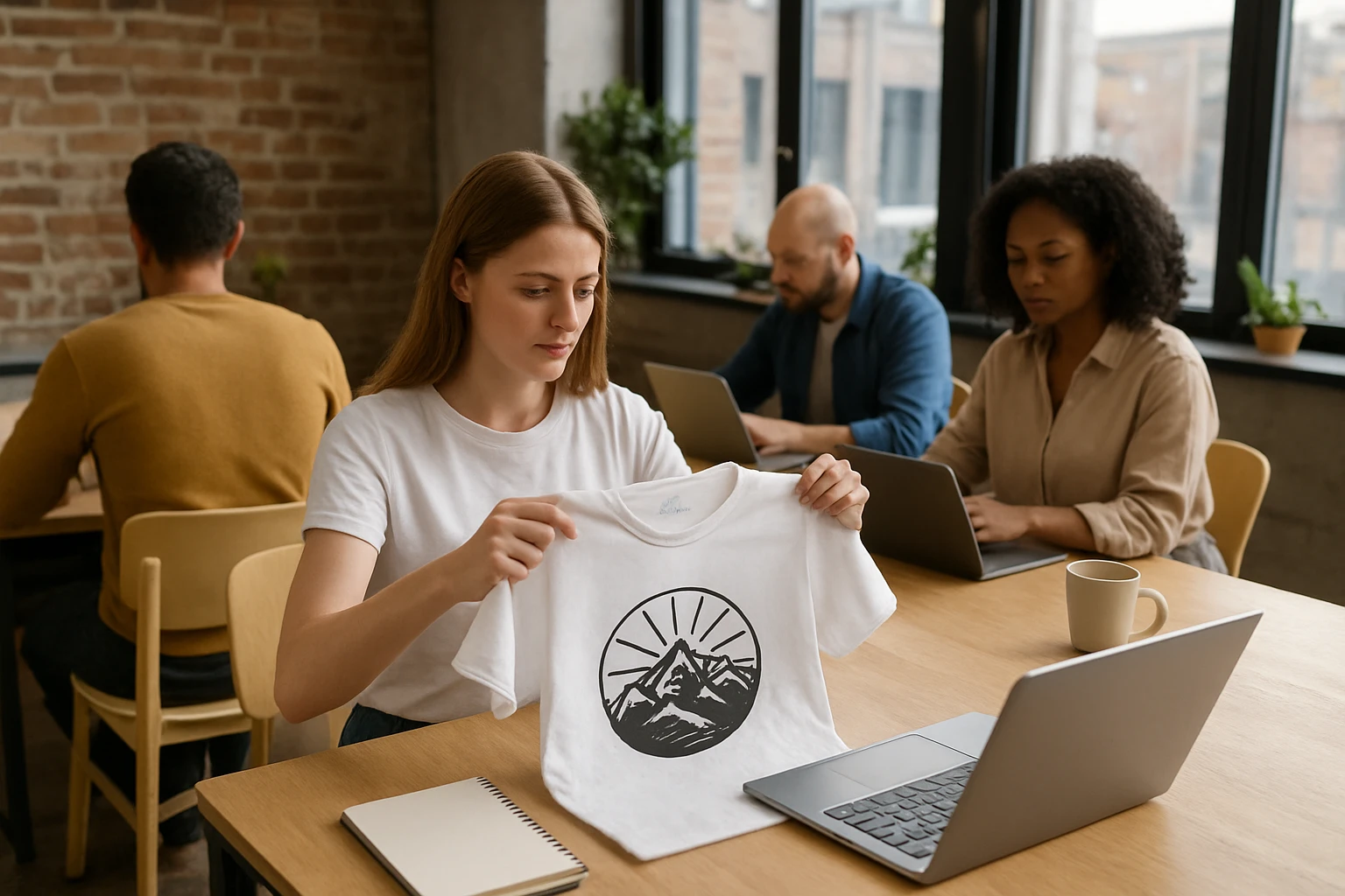 #5 Community-led work hubs - print on demand t-shirt guide
