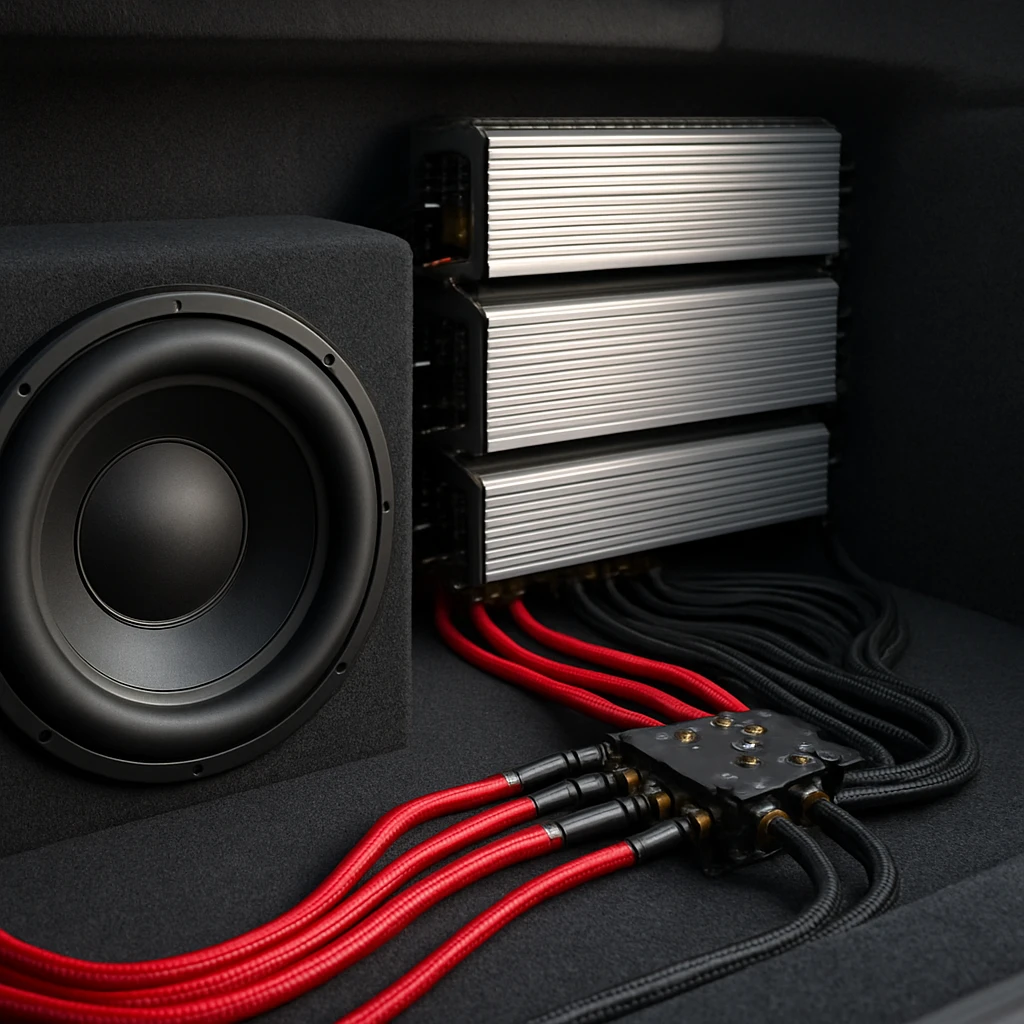 #5 Distributed Architecture: Rear Auxiliary Bank With Solid Grounds - Big power car audio systems guide