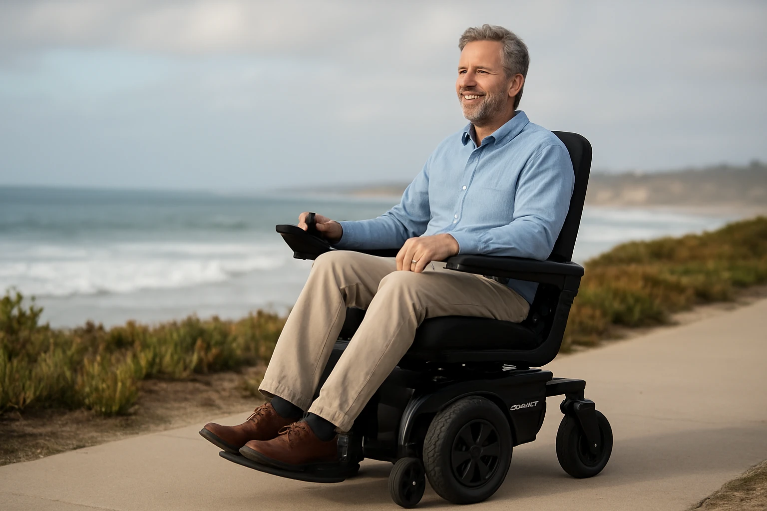 #5 Jazzy® Carbon — Featherweight Feel, Big-Trip Energy - travel power wheelchair guide