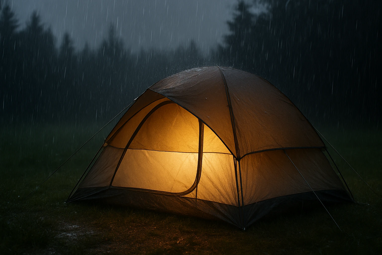 #5 Tent-Camping Rain for Cozy Sleep - Rain ocasts guide