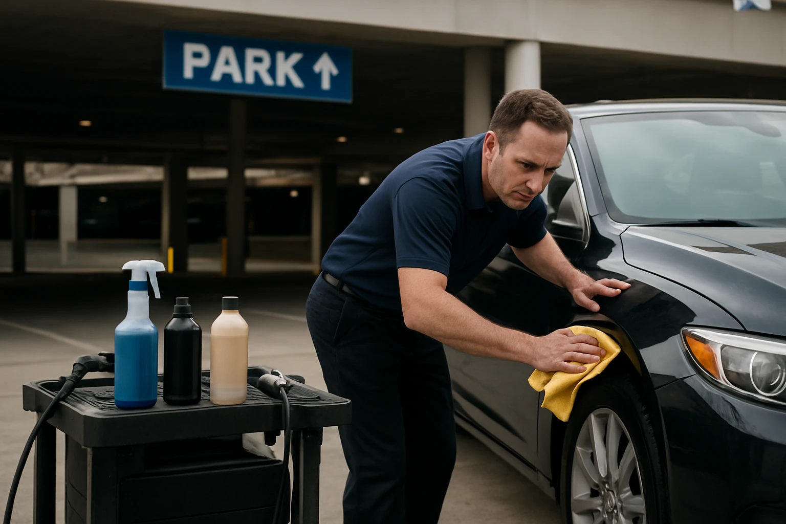 Park-N-Go Dayton Airport parking helps Dayton travelers get to the terminal with less stress 3 #5 Vehicle detailing and maintenance add-ons turn parking into a pit stop - Park 'N FLy Dayton guide