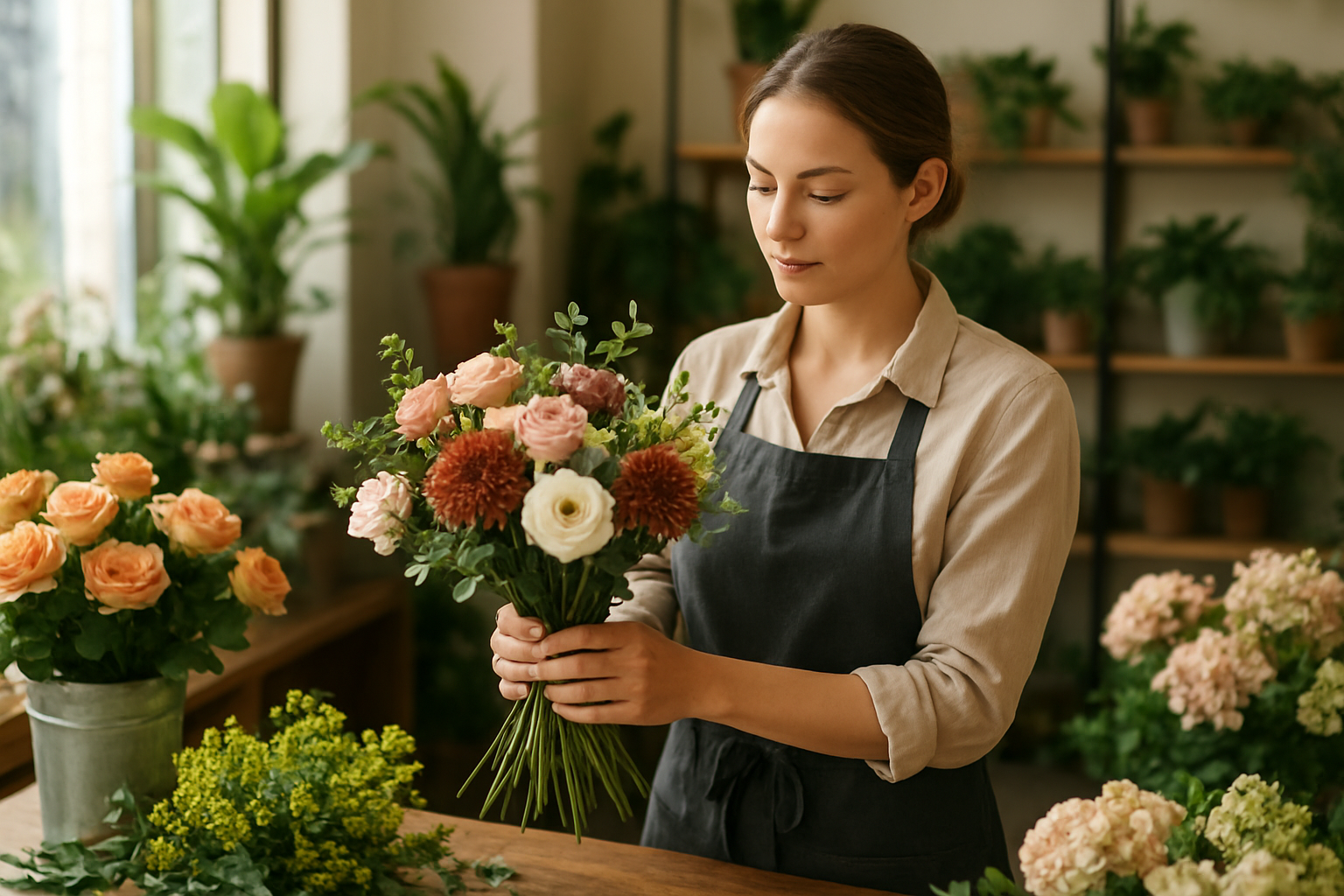 Illustration for Quality First: Craftsmanship, Sourcing, and Sustainability related to near me florist shop